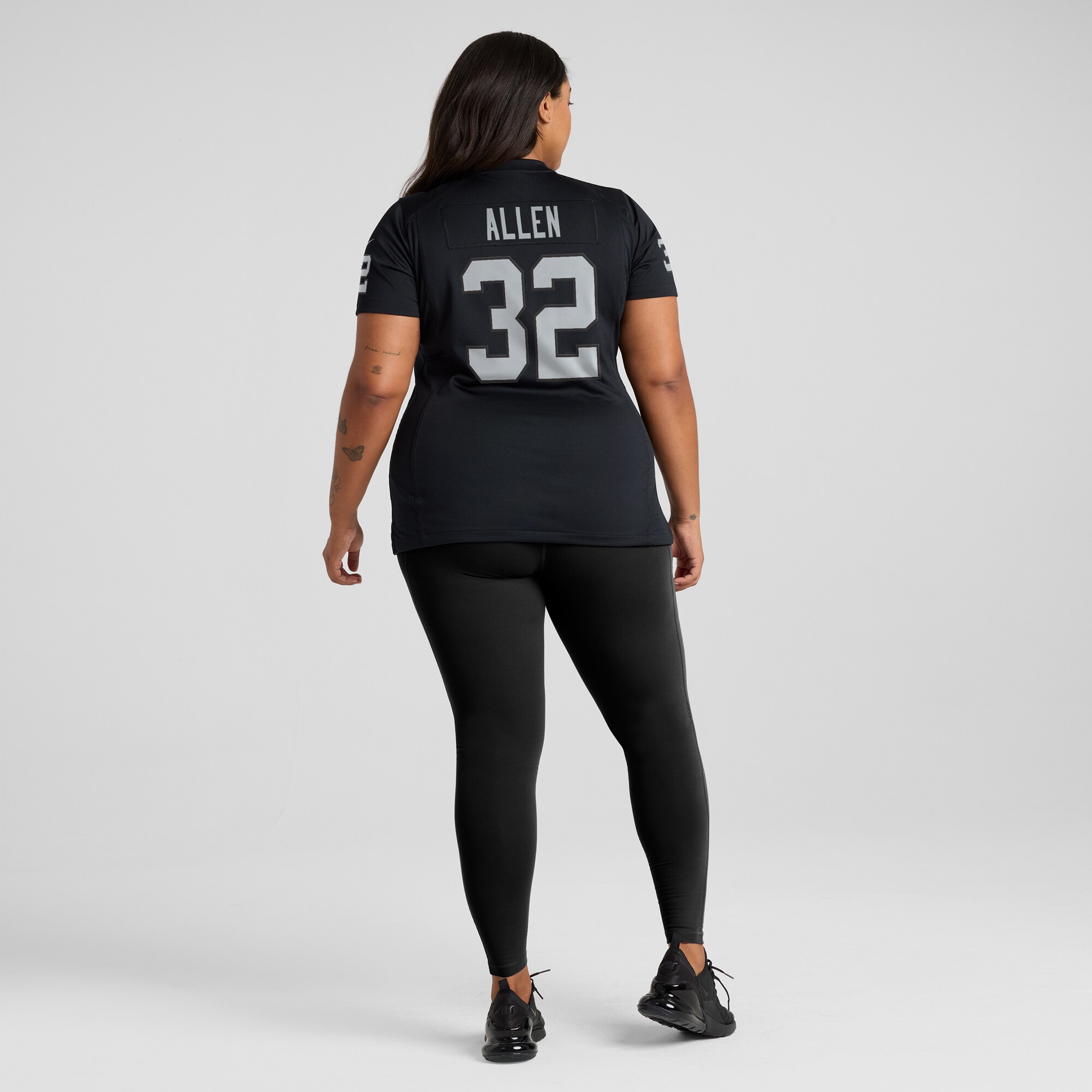 Marcus Allen Las Vegas Raiders Women’s Game Retired Player Jersey – Black