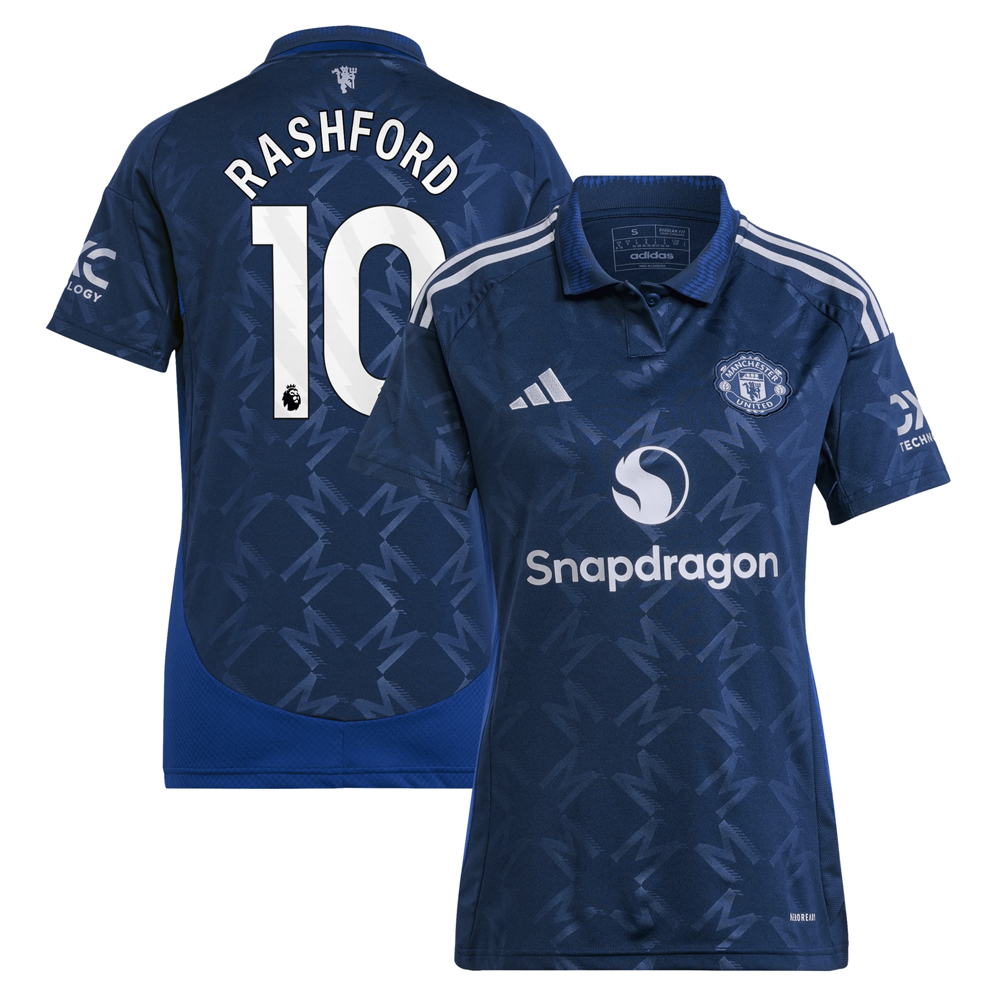 Marcus Rashford Manchester United Women's 2024/25 Away Player Jersey