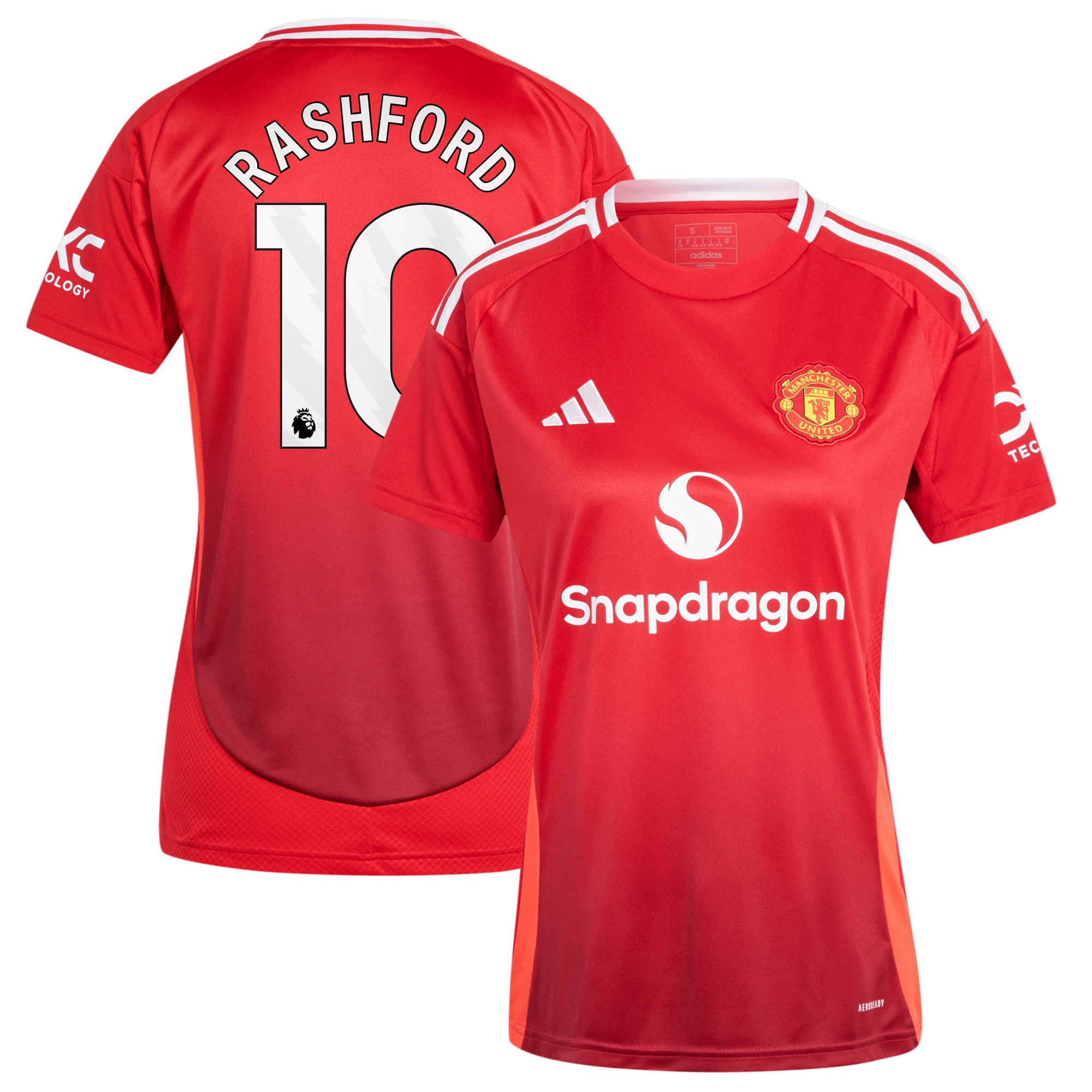 Marcus Rashford Manchester United Women's 2024/25 Home Player Jersey