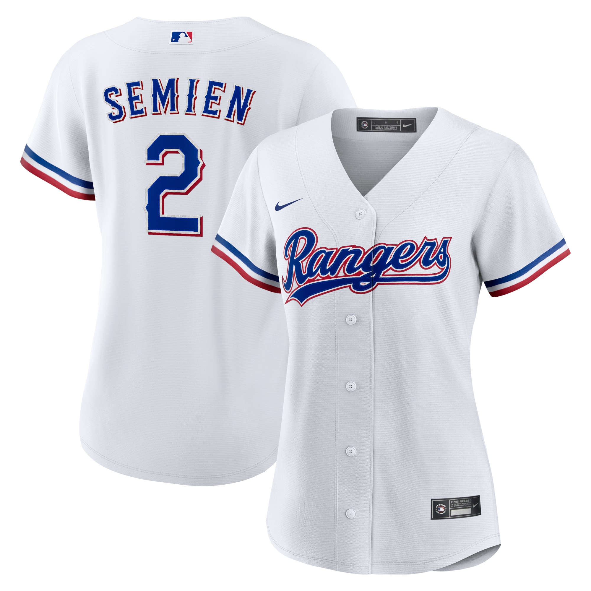 Marcus Semien Texas Rangers Women's Home Player Jersey - White