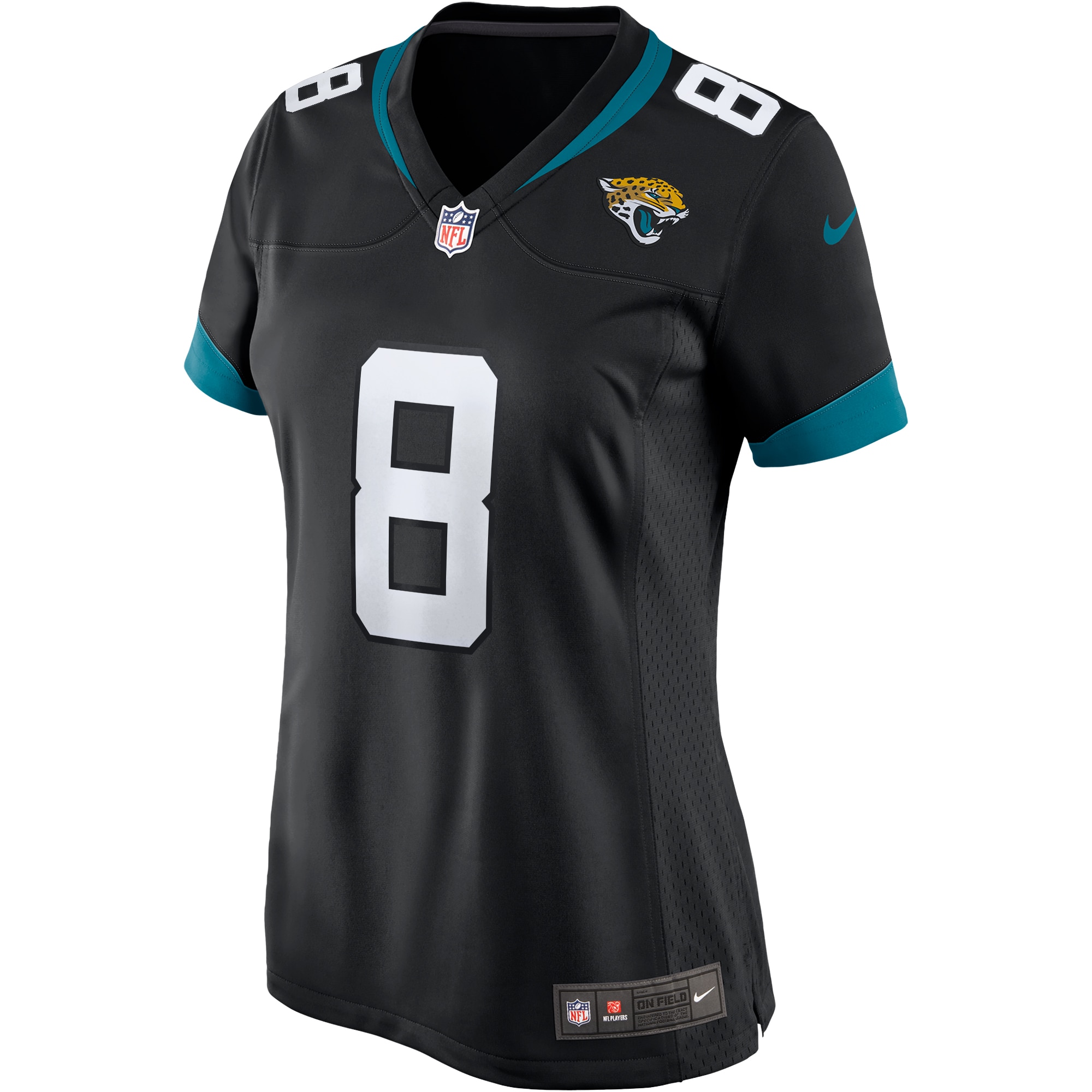 Mark Brunell Jacksonville Jaguars Women’s Game Retired Player Jersey – Black