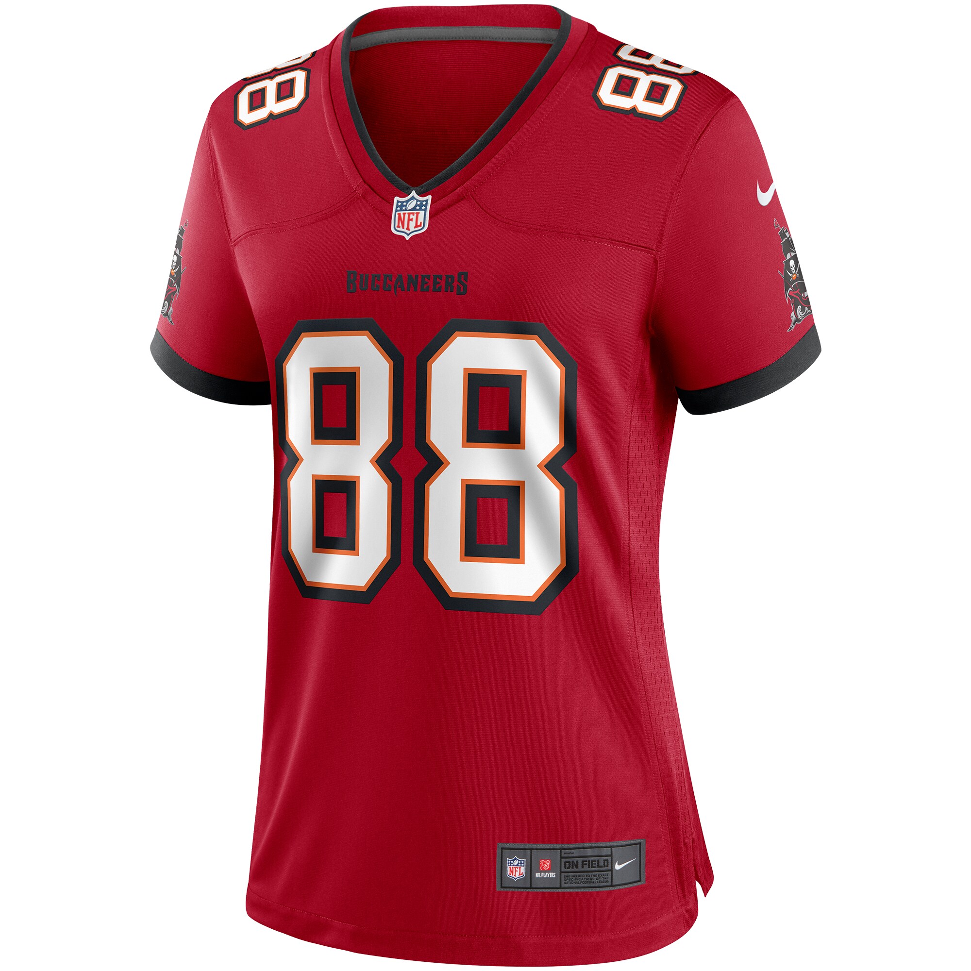 Mark Carrier Tampa Bay Buccaneers Women’s Game Retired Player Jersey – Red