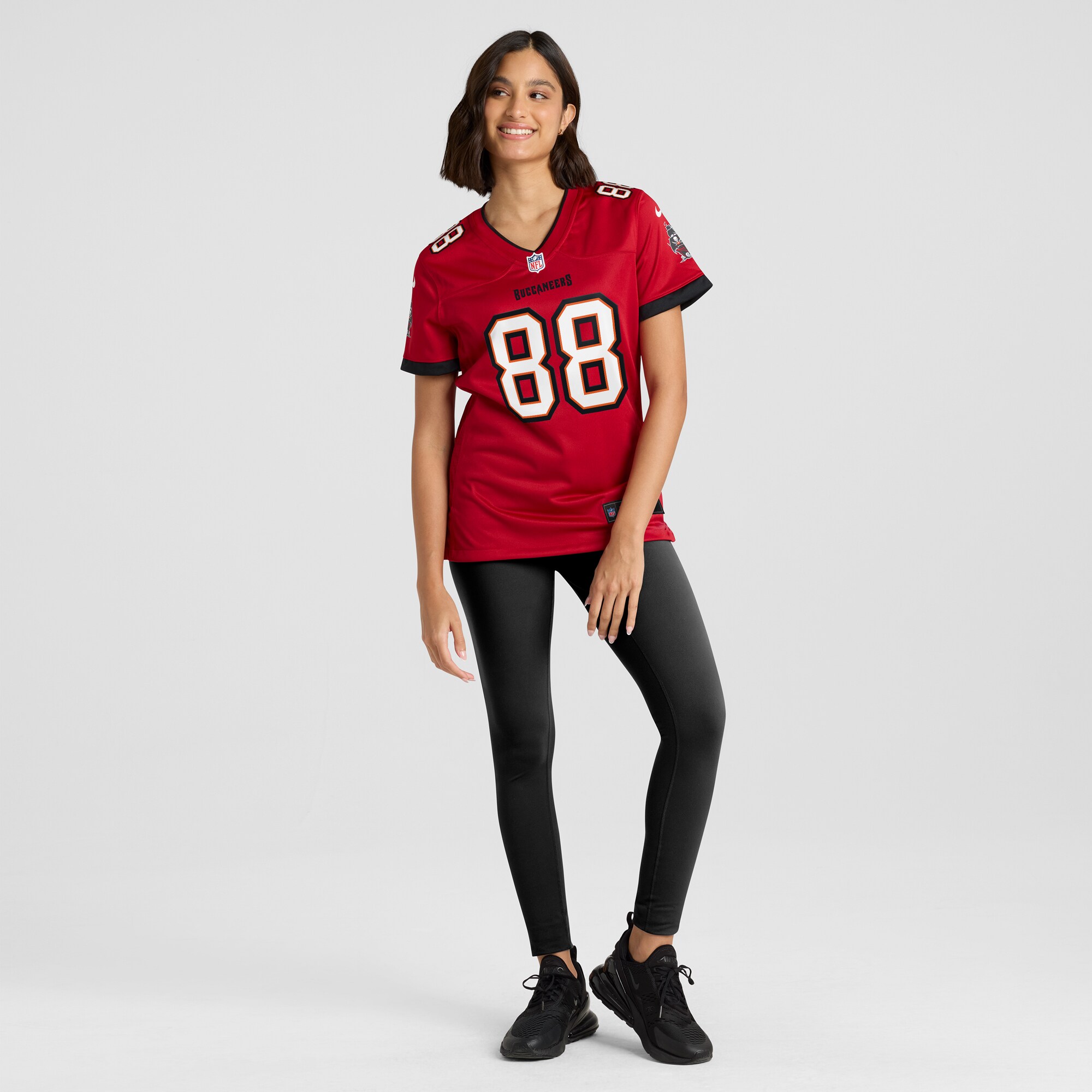 Mark Carrier Tampa Bay Buccaneers Women’s Game Retired Player Jersey – Red