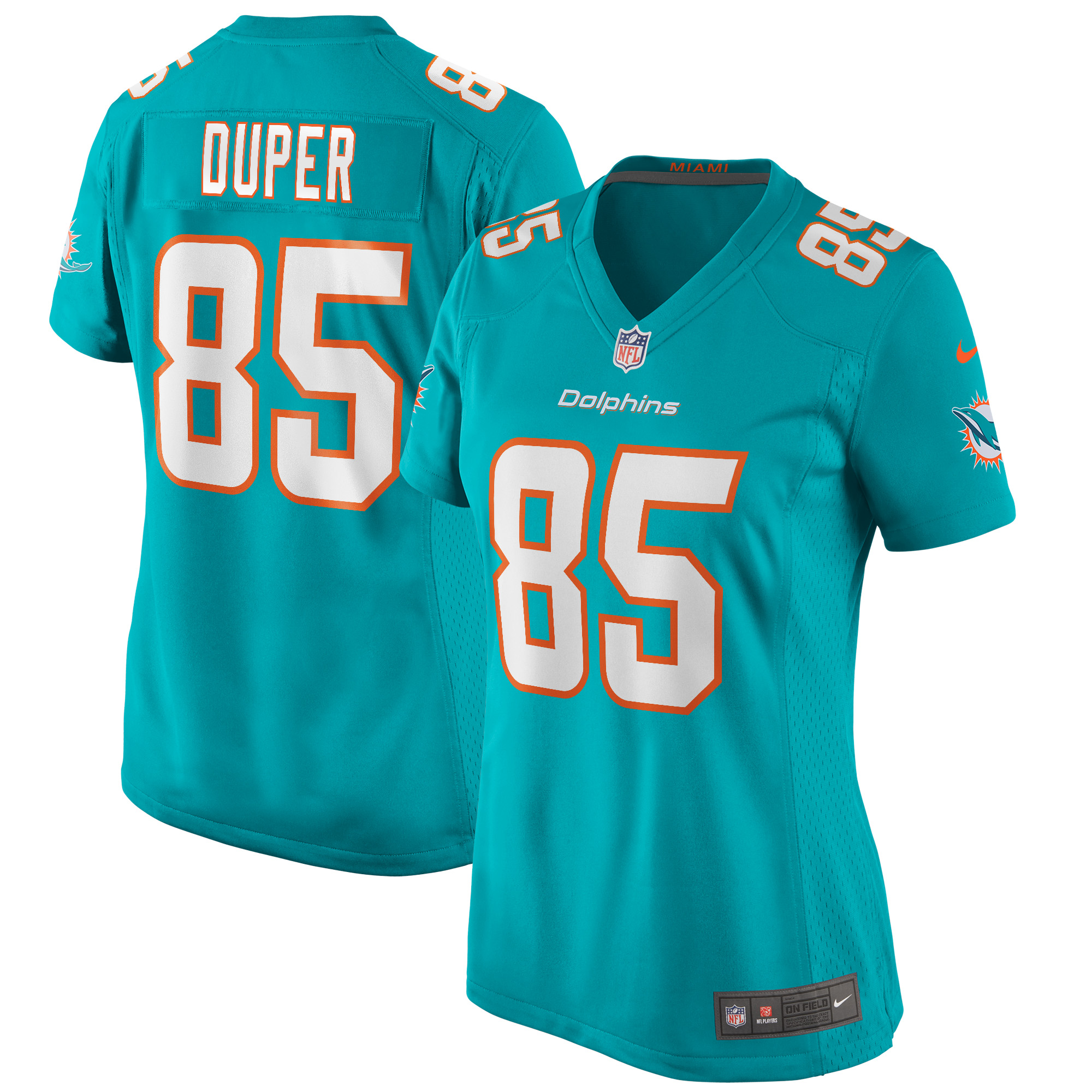 Mark Duper Miami Dolphins Women's Game Retired Player Jersey