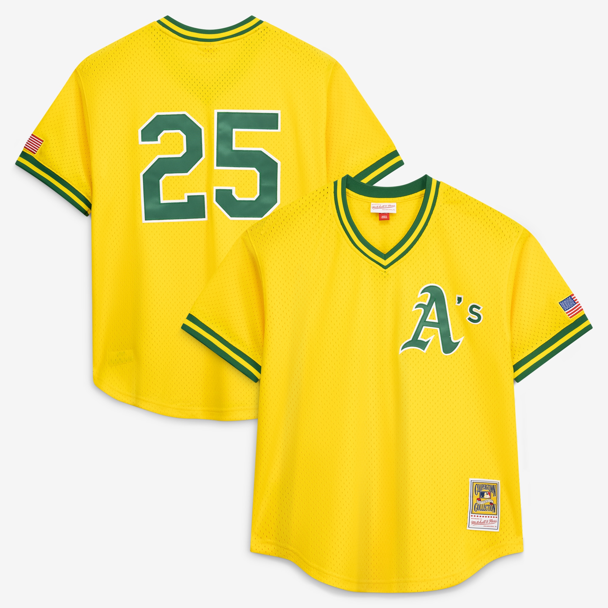 Mark McGwire Athletics Batting Practice Jersey - Gold