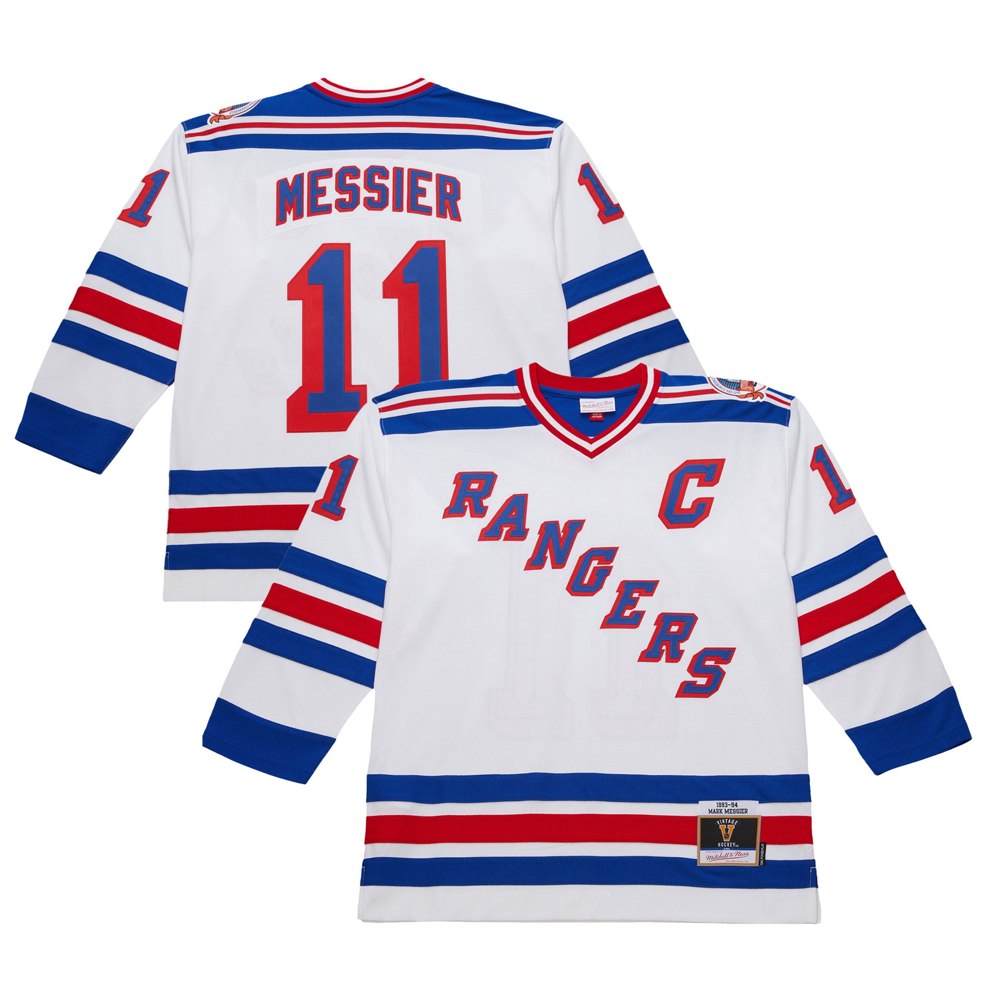 Mark Messier New York Rangers 1993-94 Power Play Jersey