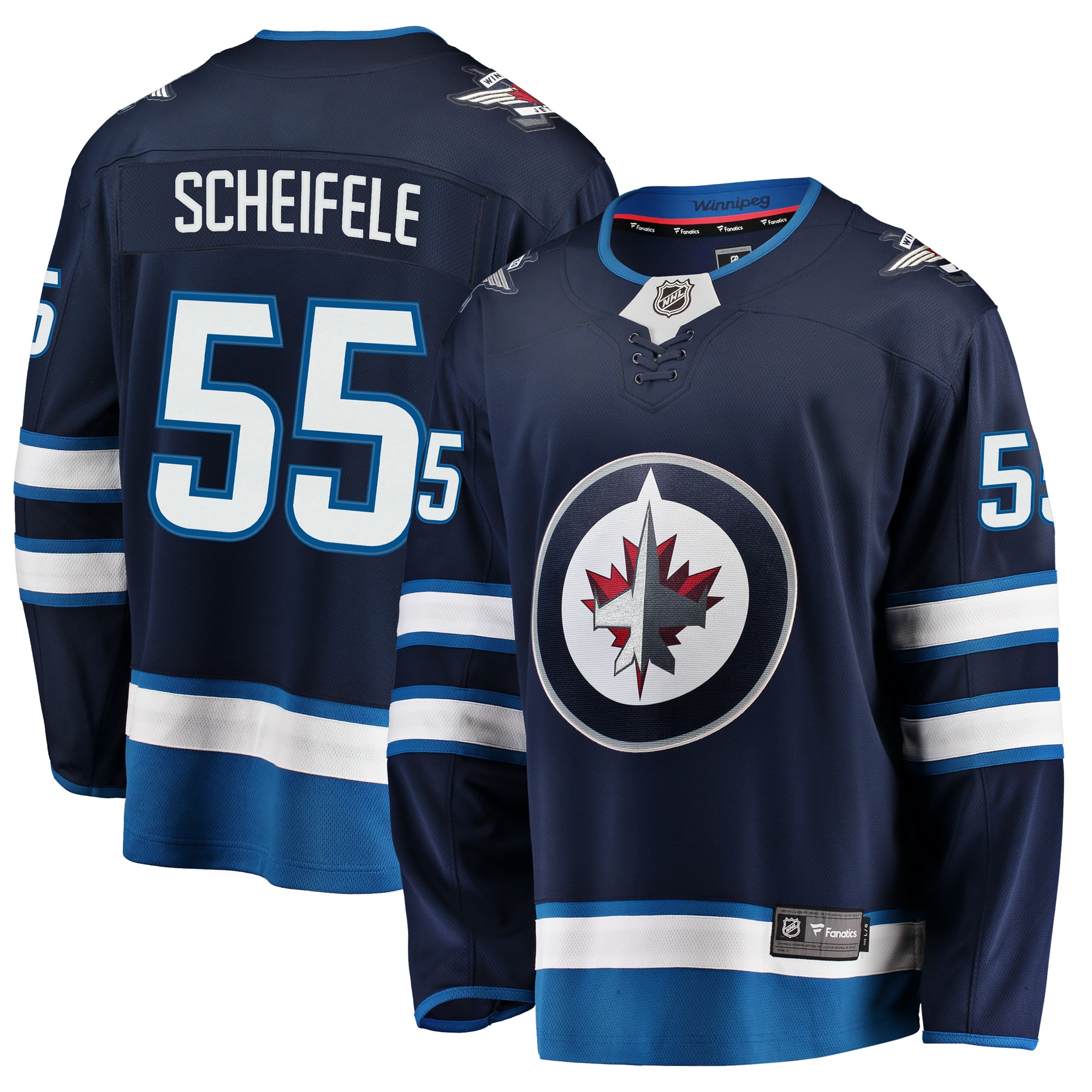 Mark Scheifele Winnipeg Jets Fanatics Breakaway Jersey - Navy