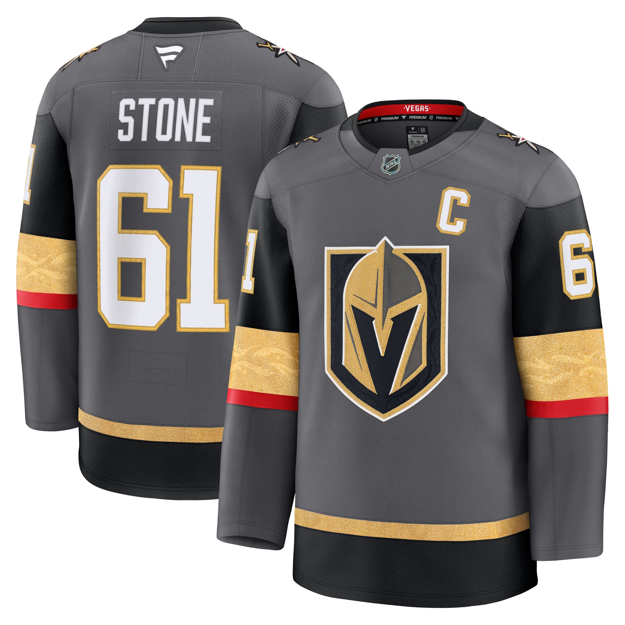 Mark Stone Vegas Golden Knights Fanatics Alternate Premium Jersey