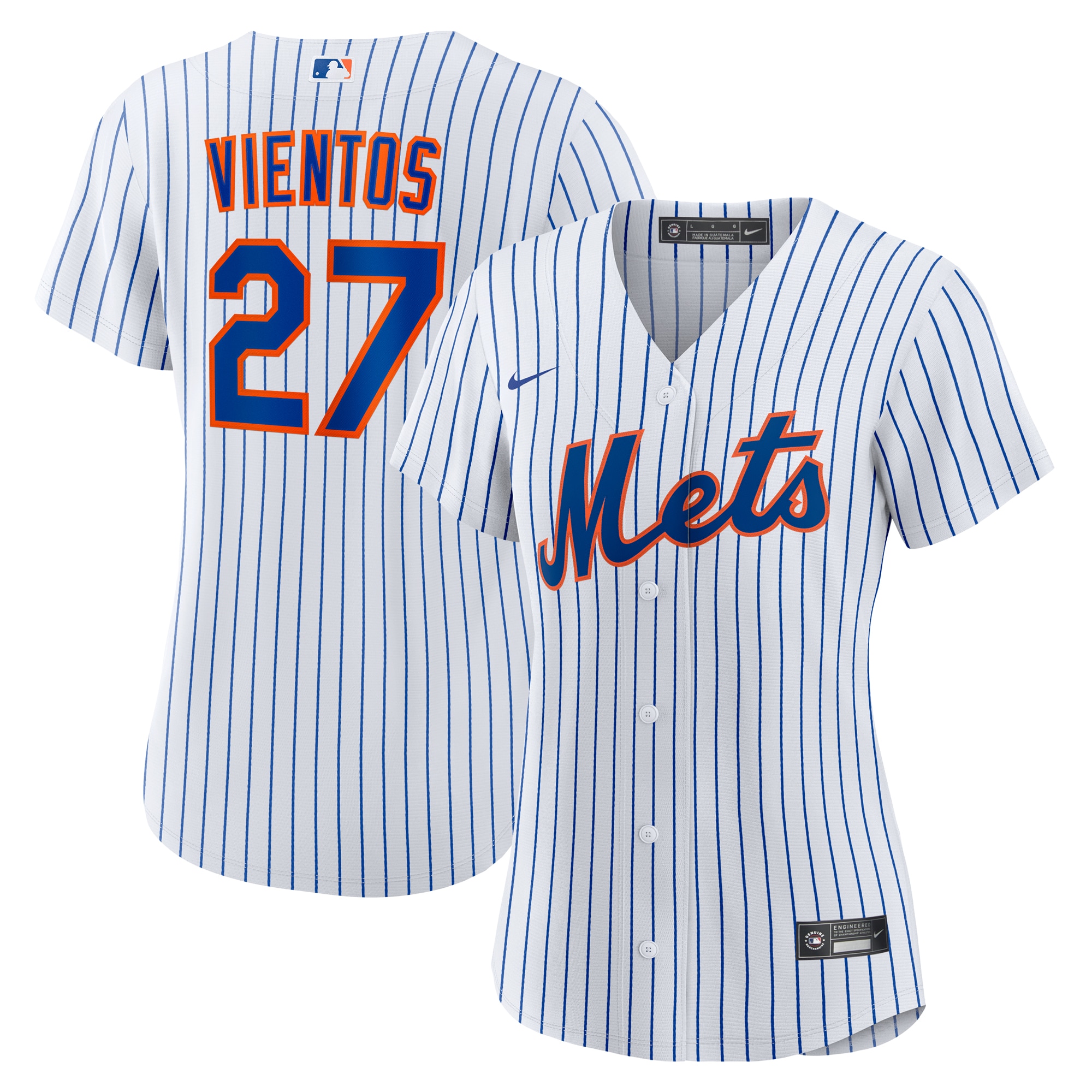 Mark Vientos New York Mets Women's Home Jersey - White