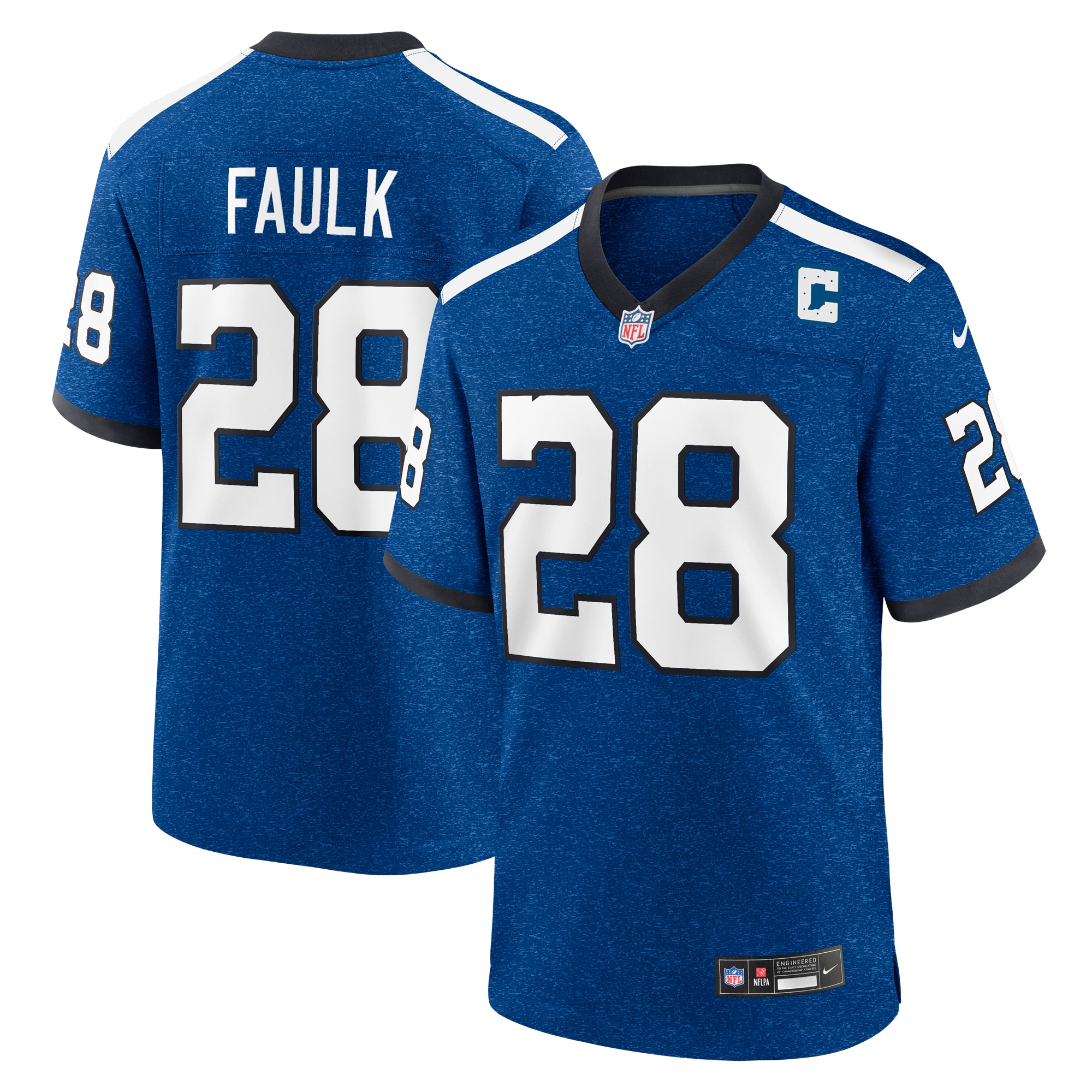 Marshall Faulk Indianapolis Colts Retired Player Alternate Game Jersey - Blue