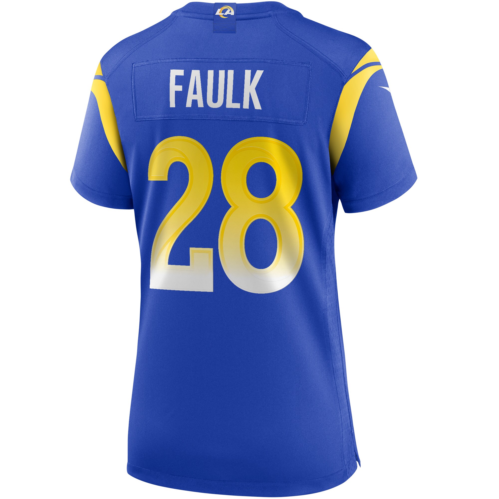 Marshall Faulk Los Angeles Rams Women’s Game Retired Player Jersey – Royal