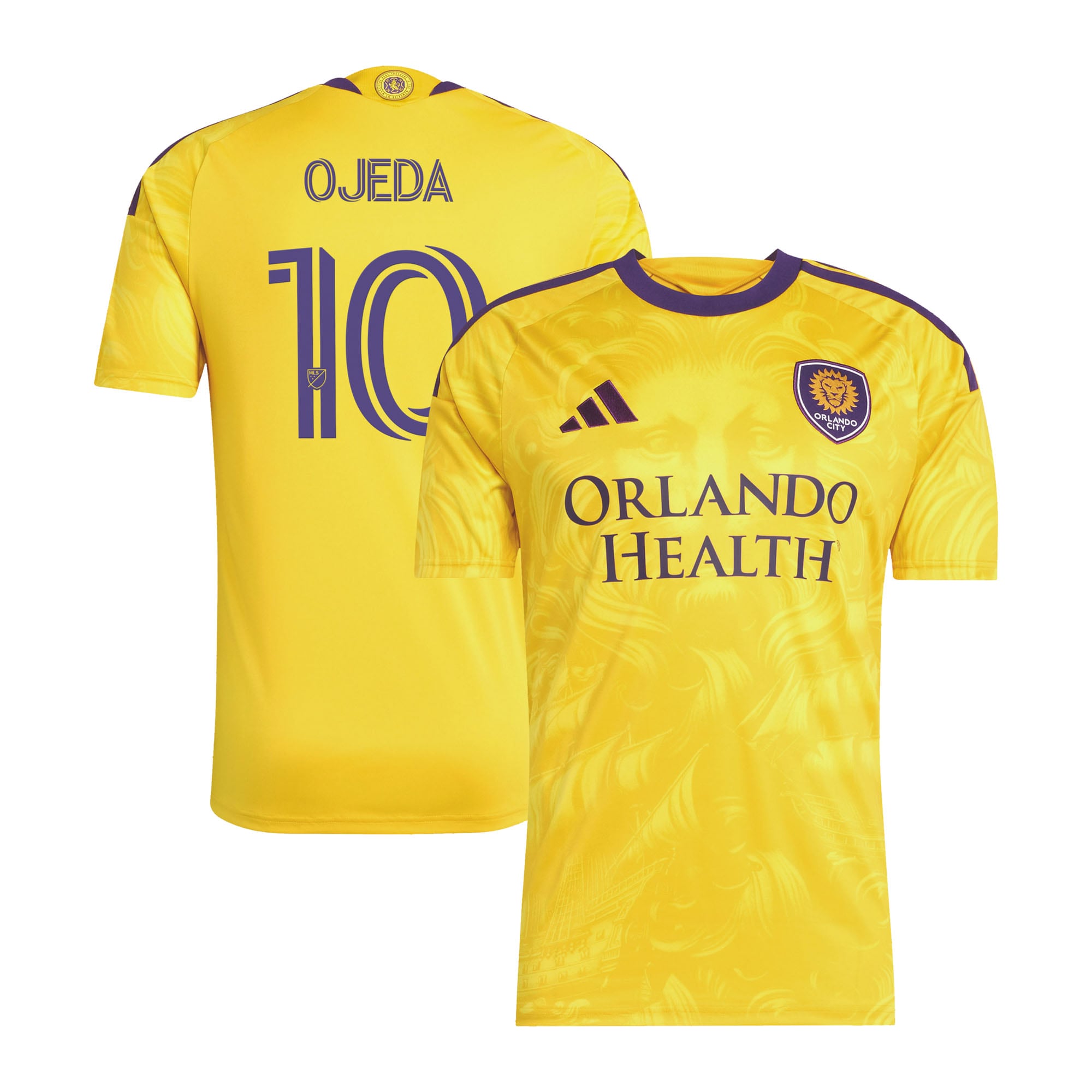 Martín Ojeda Orlando City SC 2026 Sunken Treasure Kit Jersey - Yellow