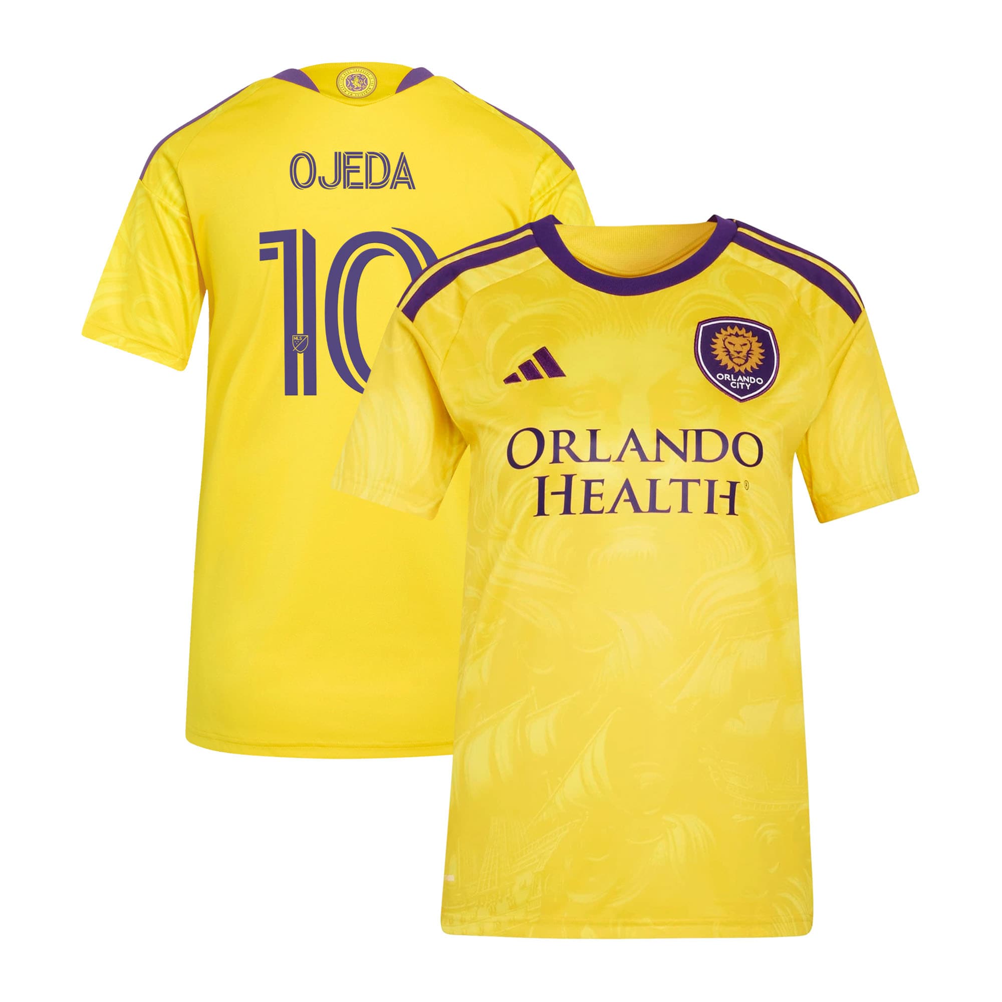 Martín Ojeda Orlando City SC Women's 2026 Sunken Treasure Kit Jersey - Yellow