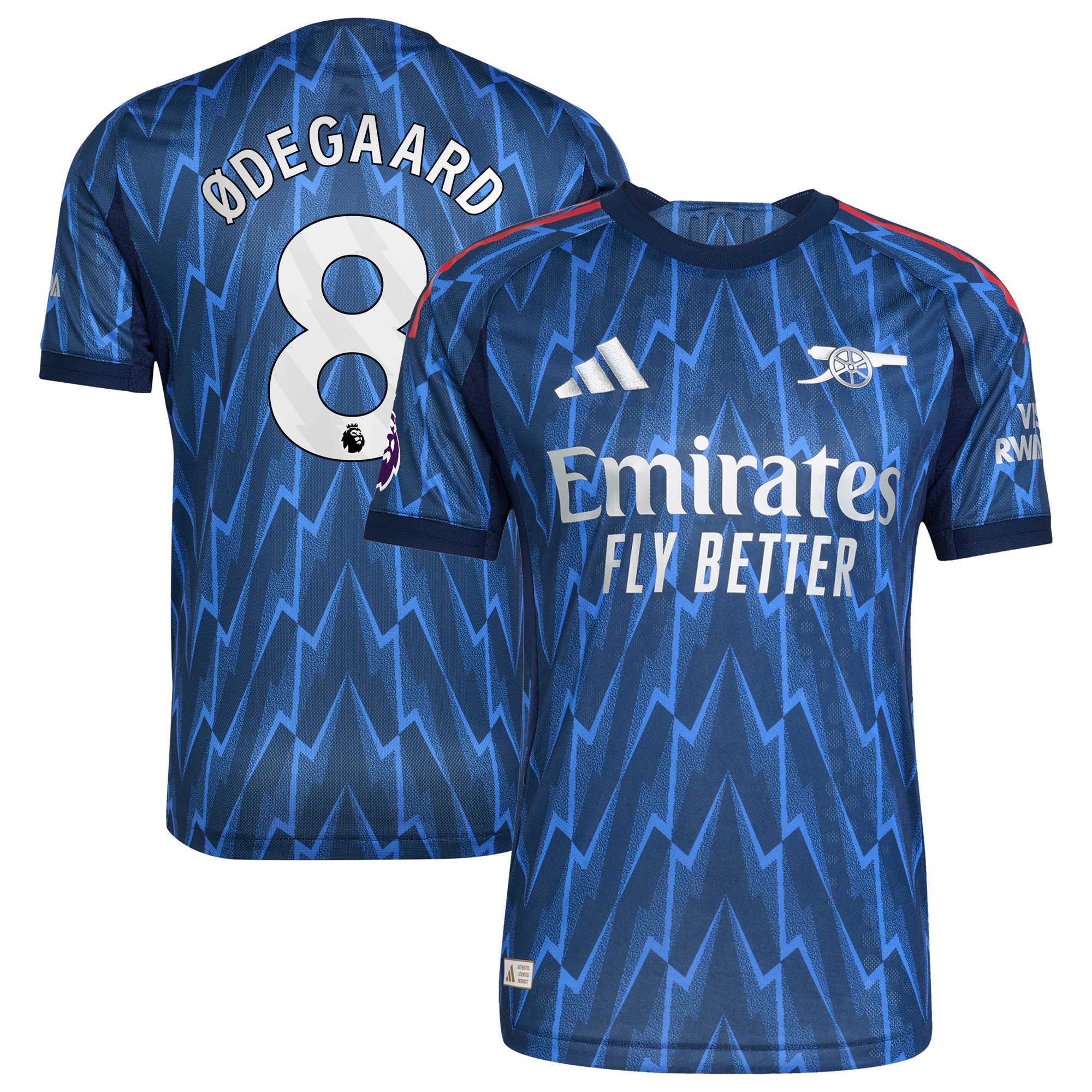 Martin Ødegaard Arsenal 2025/26 Away Player Jersey
