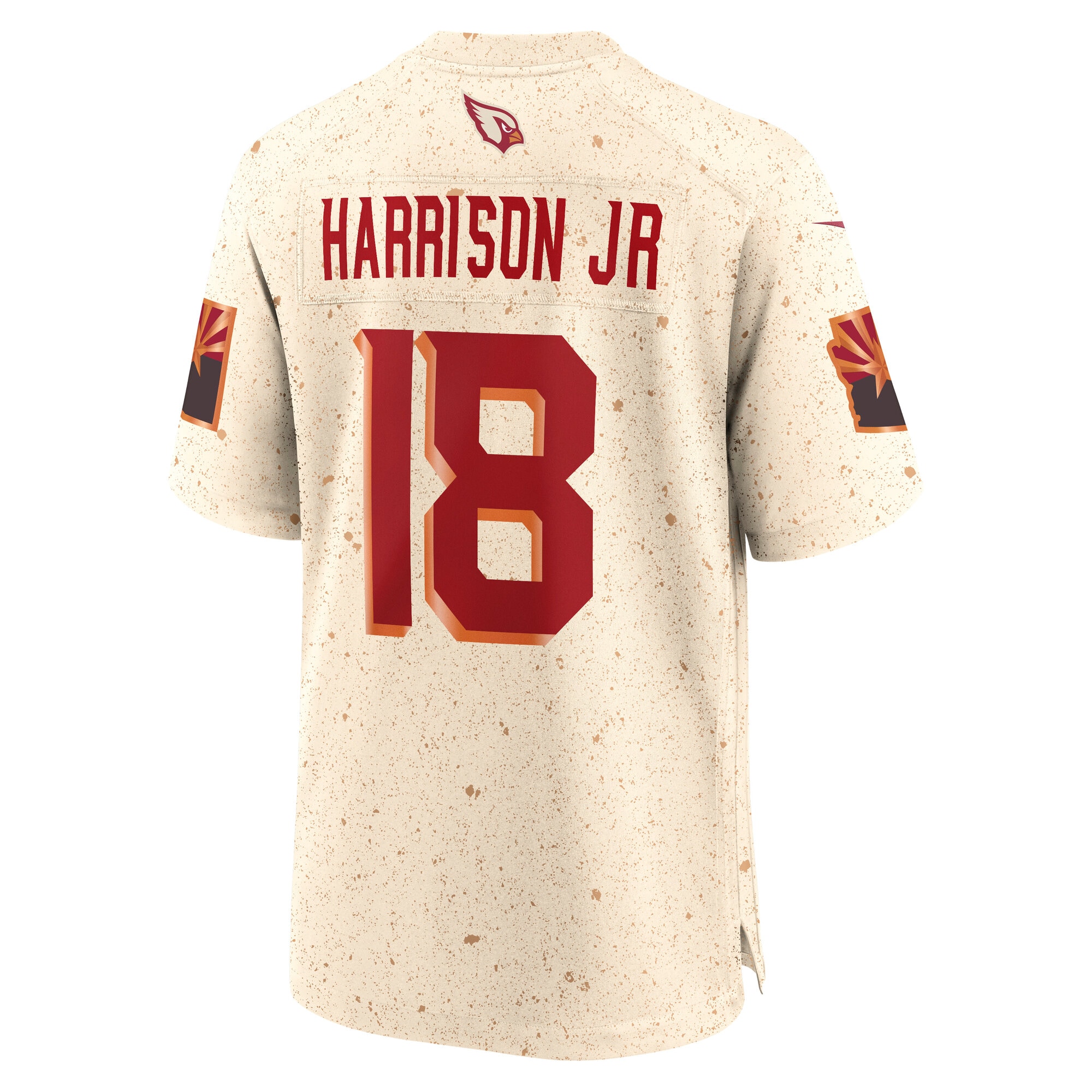 Marvin Harrison Jr. Arizona Cardinals 2025 Rivalries Collection Game Jersey – Natural