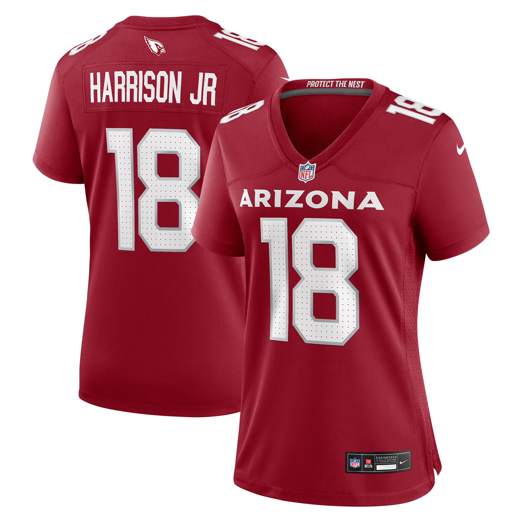 Marvin Harrison Jr. Arizona Cardinals Women's Player Game Jersey - Cardinal