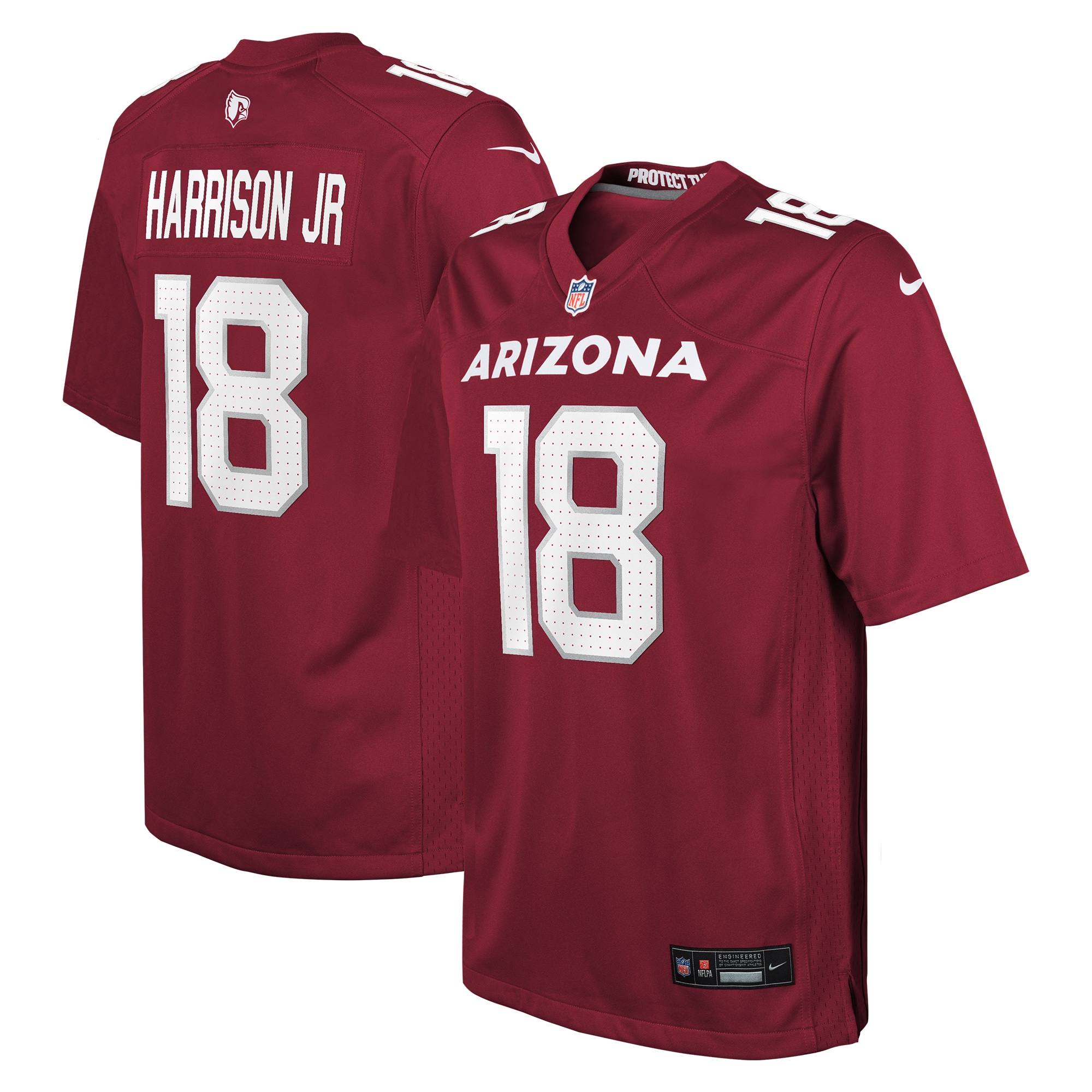 Marvin Harrison Jr. Arizona Cardinals Youth Game Jersey - Cardinal
