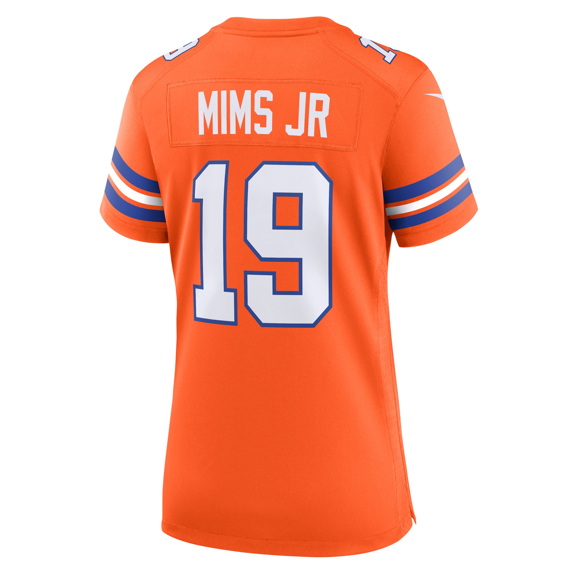 Marvin Mims Jr Denver Broncos Women’s Mile High Collection 1977 Throwback Player Game Jersey – Orange