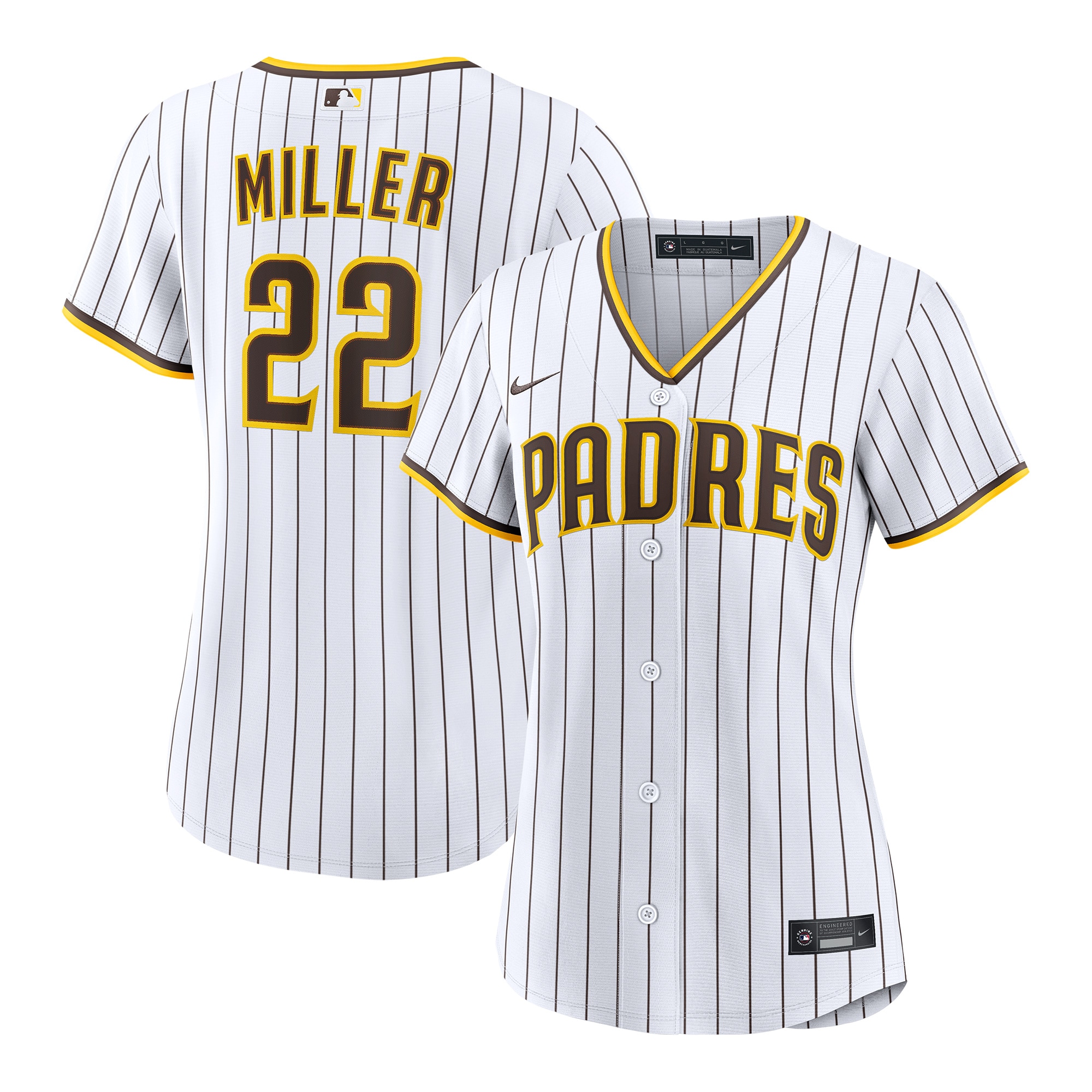 Mason Miller San Diego Padres Women's Home Jersey - White