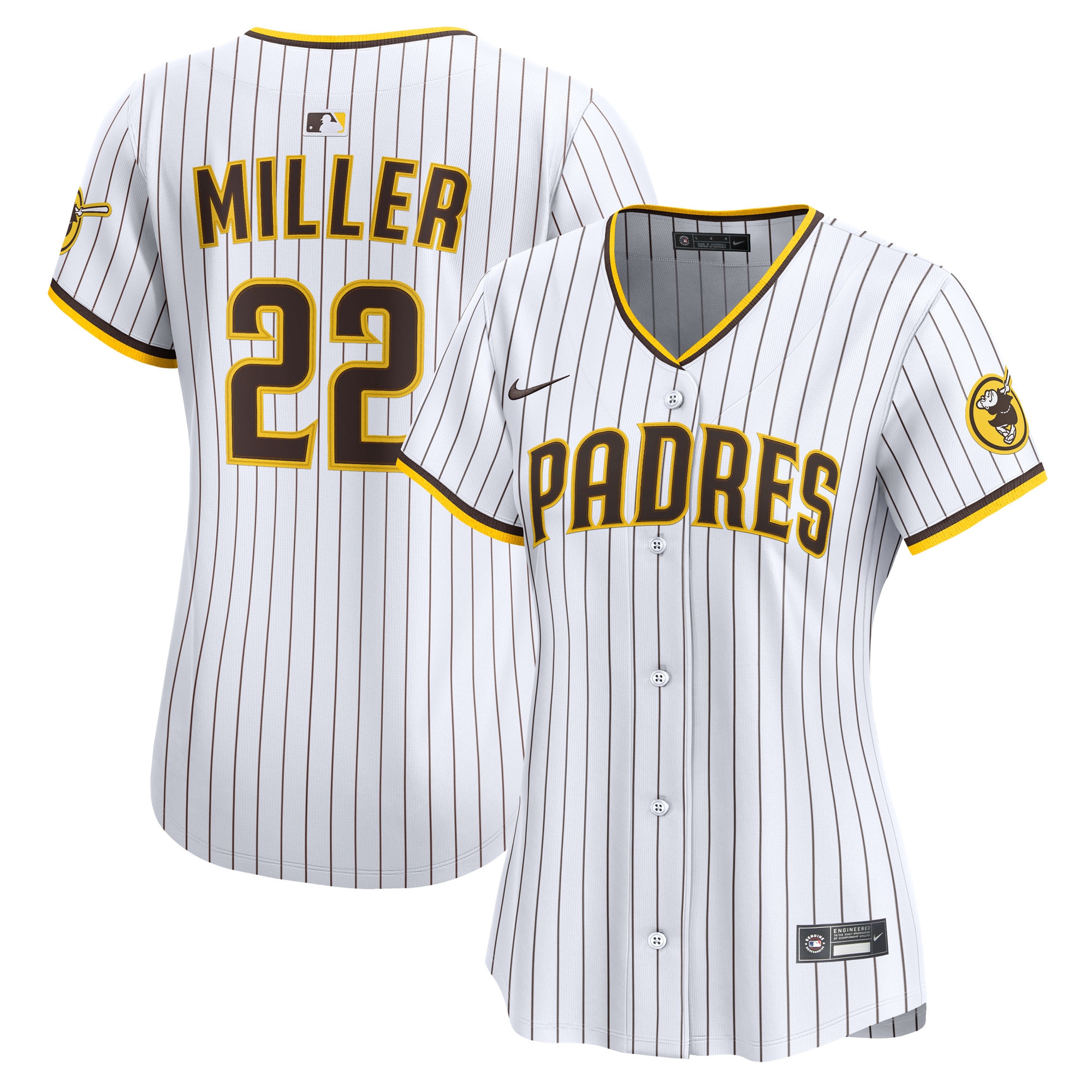 Mason Miller San Diego Padres Women's Home Limited Player Jersey - White