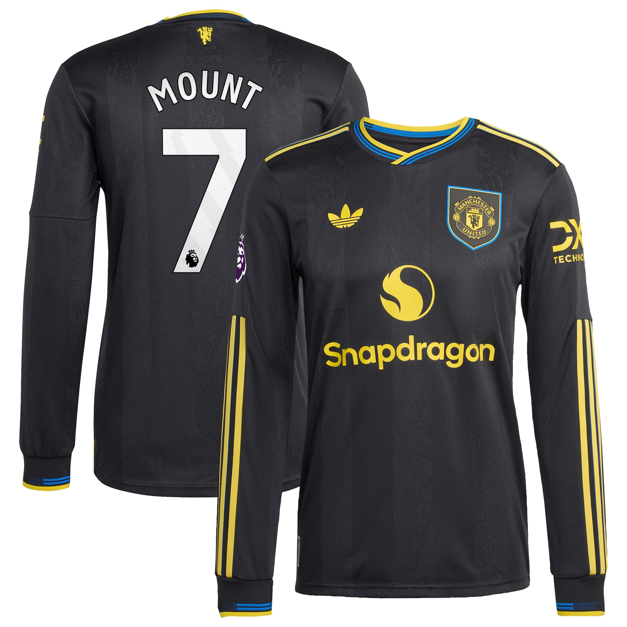 Mason Mount Manchester United 2025/26 Third Long Sleeve Player Jersey