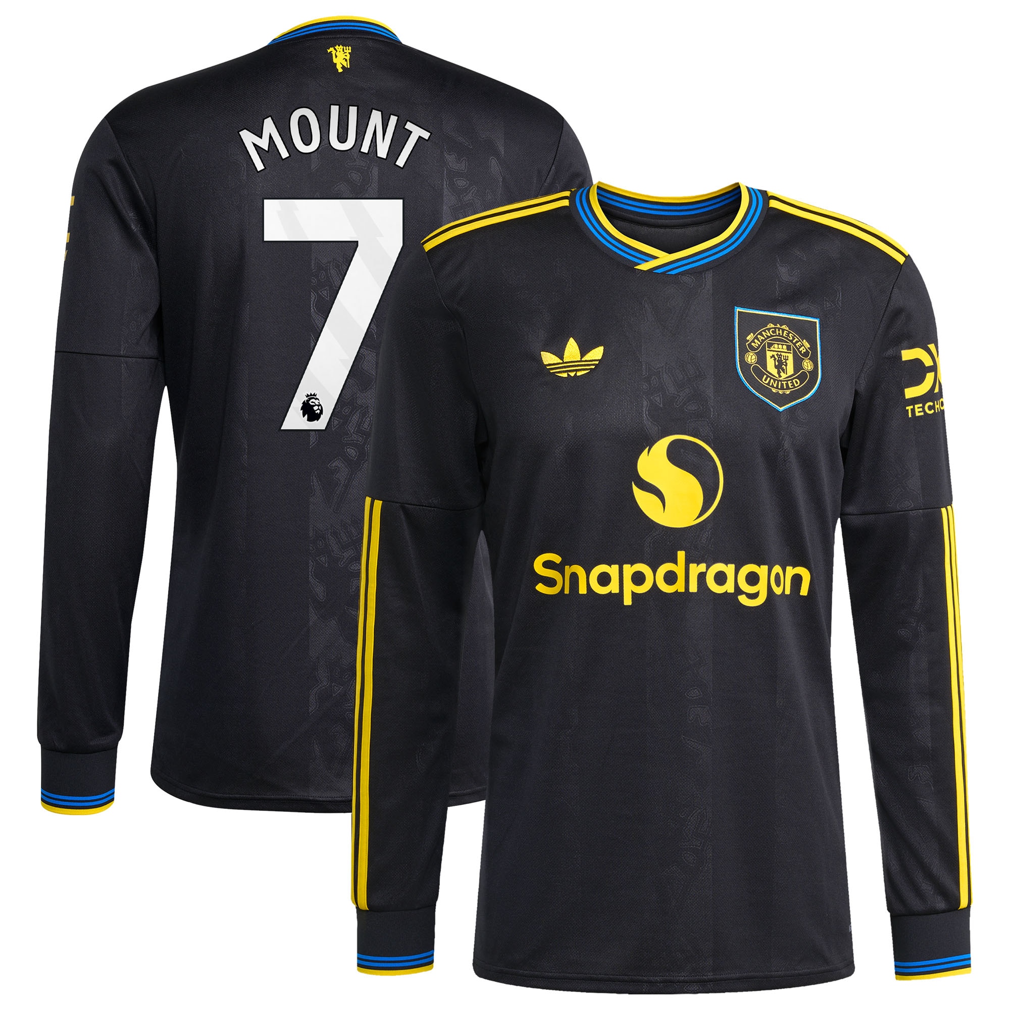 Mason Mount Manchester United 2025/26 Third Long Sleeve Player Jersey