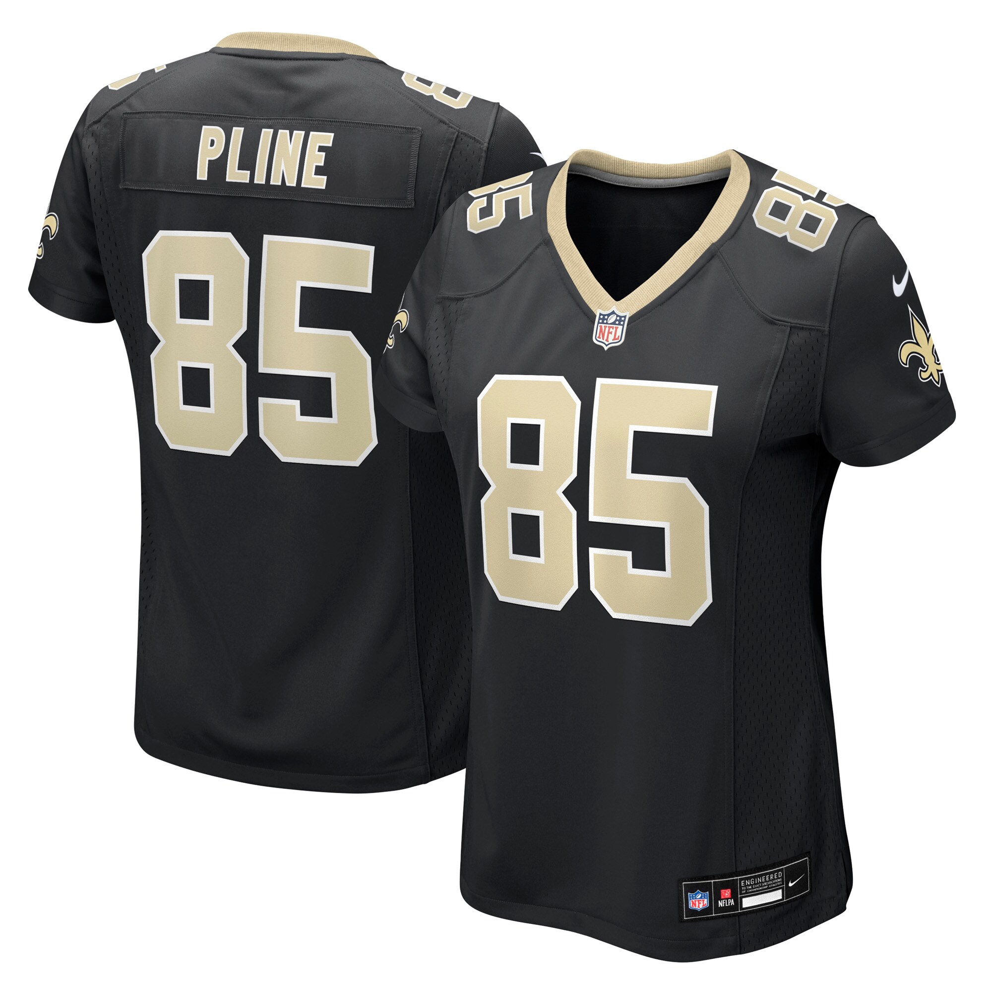 Mason Pline New Orleans Saints Women's Team Game Jersey - Black