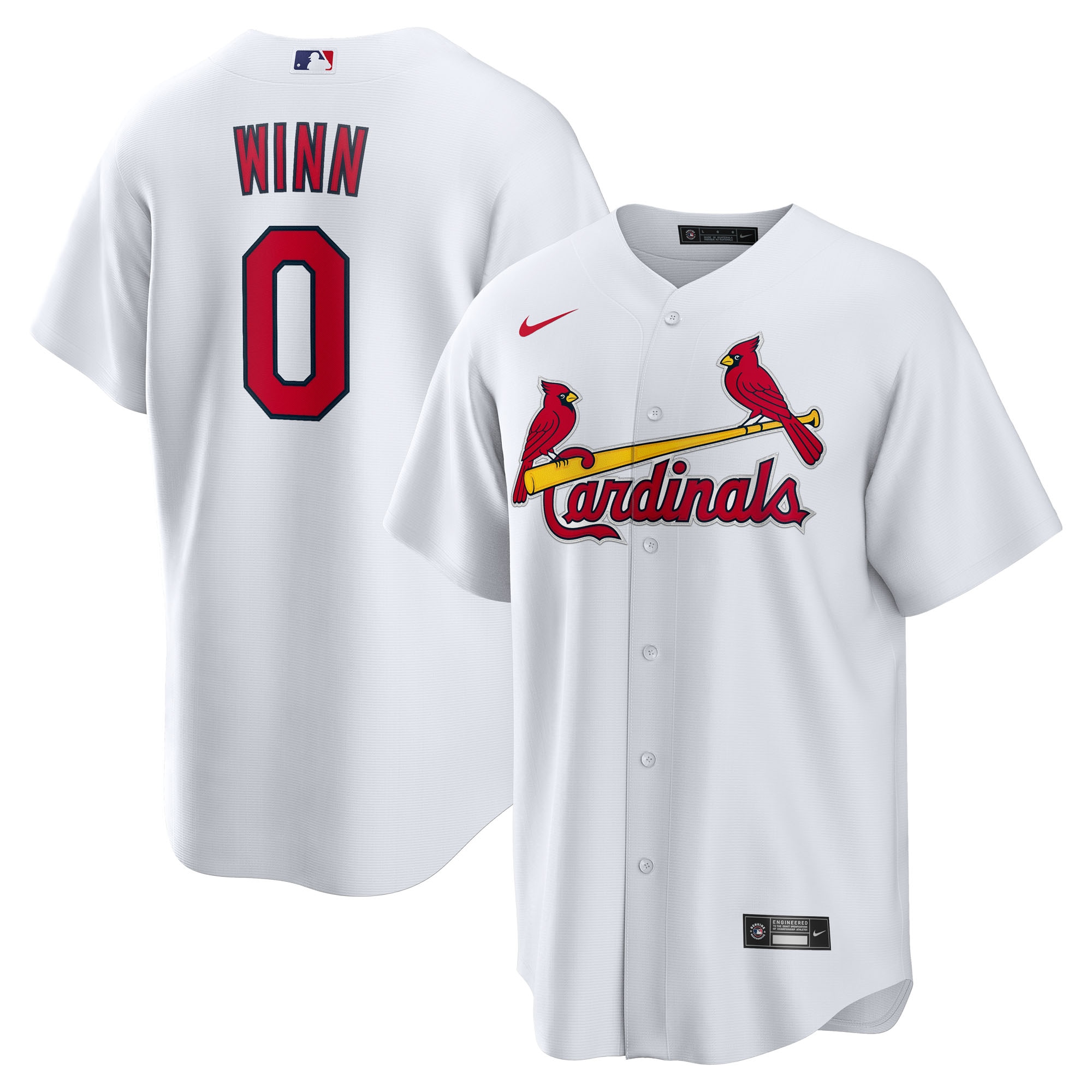Masyn Winn St. Louis Cardinals Youth Home Jersey - White