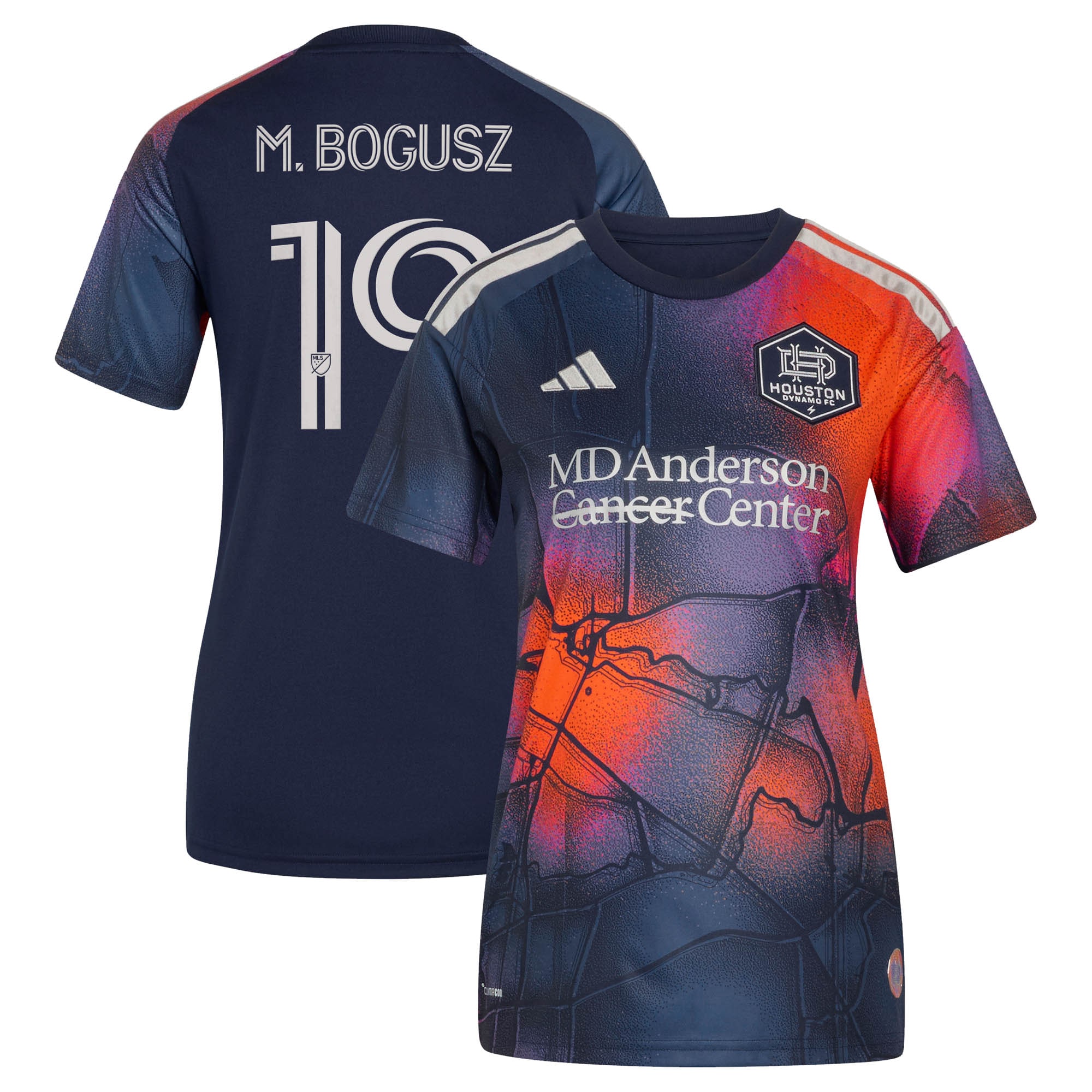 Mateusz Bogusz Houston Dynamo FC Women's 2026 Mission Control Jersey - Blue