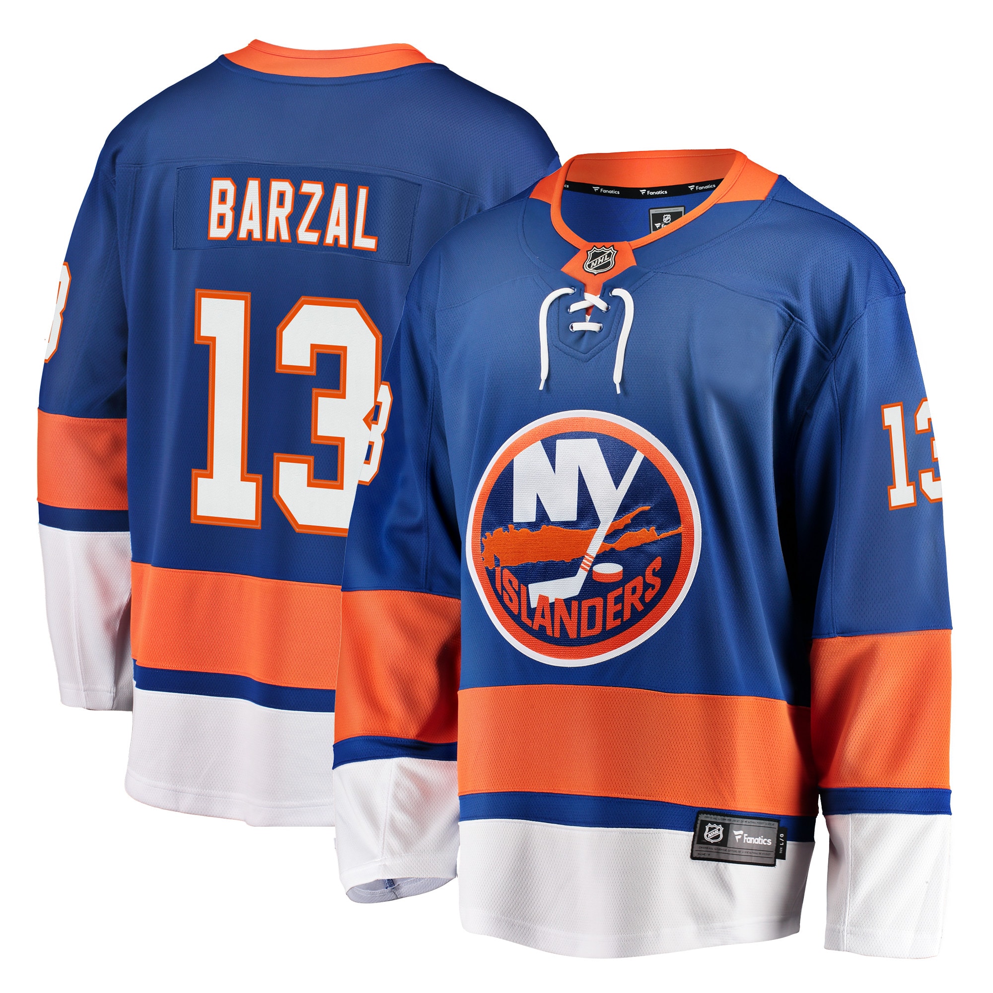 Mathew Barzal New York Islanders Fanatics Breakaway Player Jersey - Royal