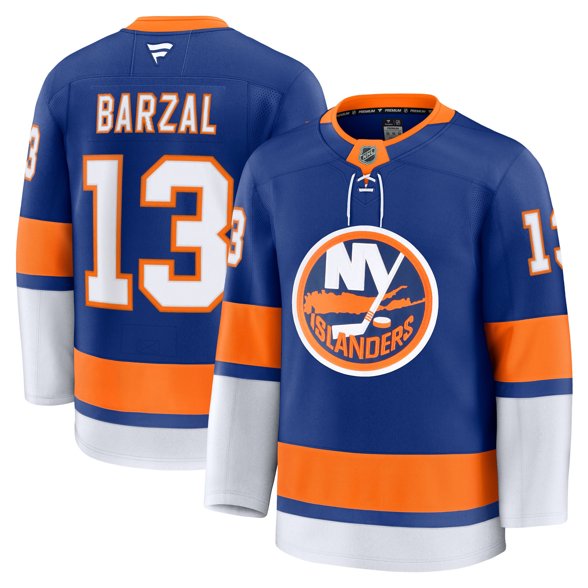 Mathew Barzal New York Islanders Fanatics Home Premium Jersey - Royal
