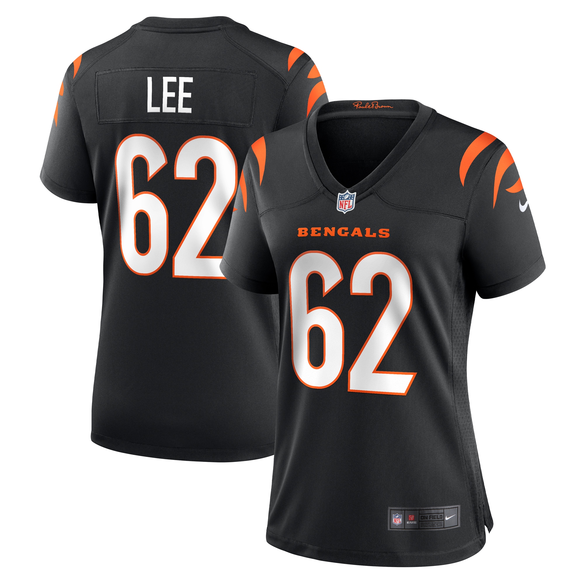 Matt Lee Cincinnati Bengals Women's Game Jersey - Black