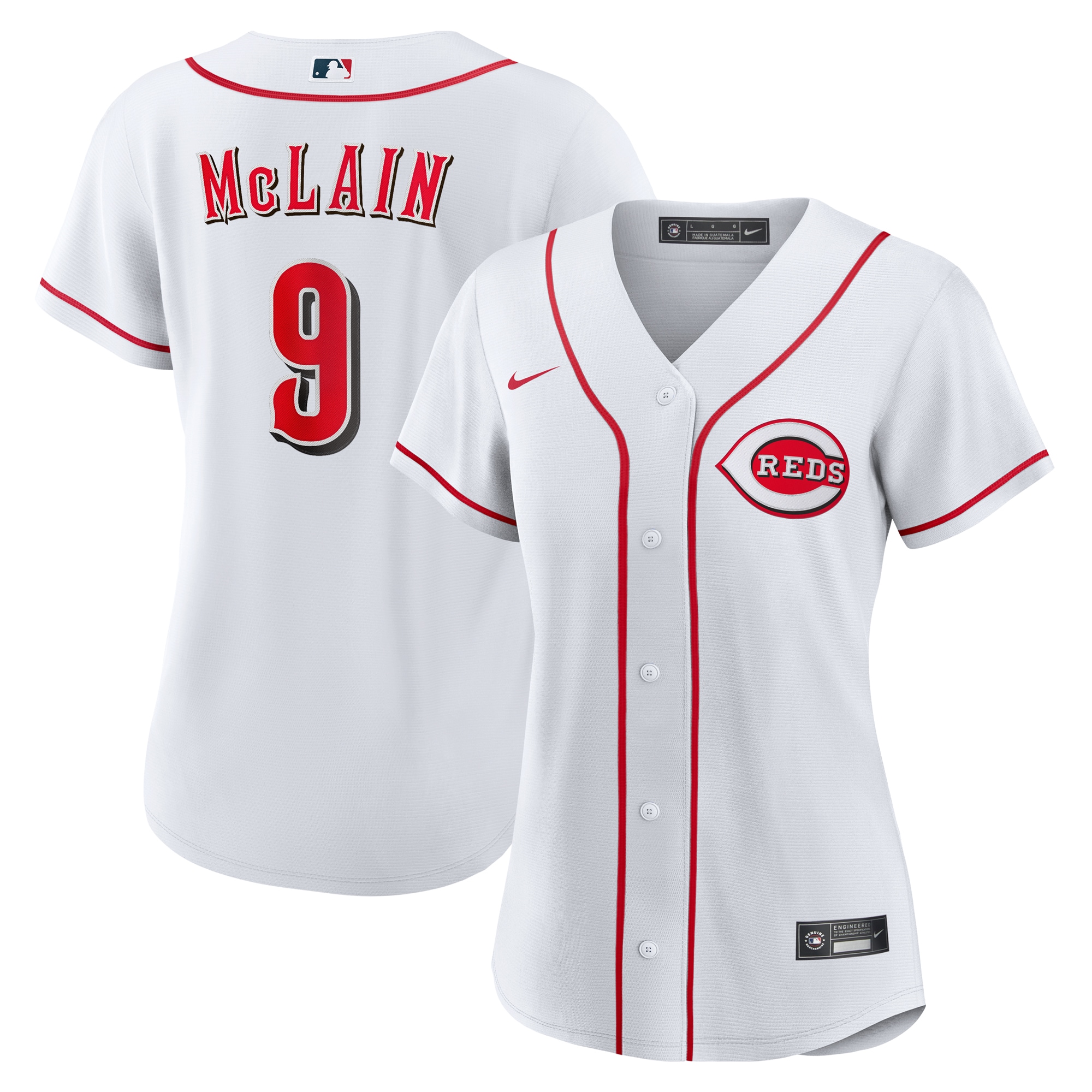 Matt McLain Cincinnati Reds Women's Home Jersey - White