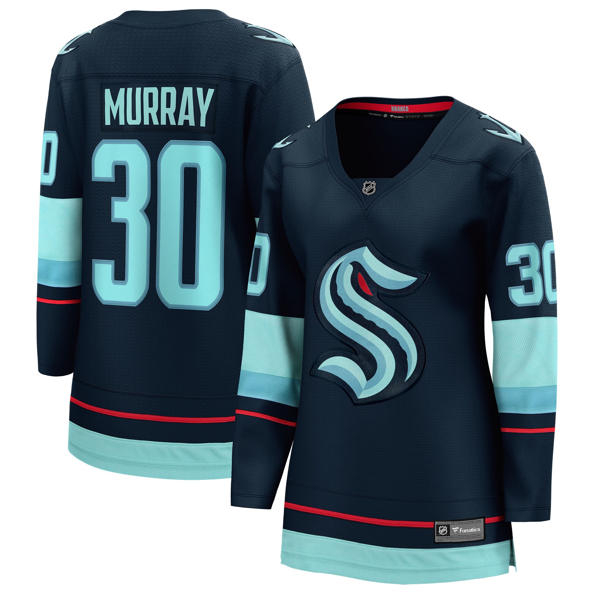 Matt Murray Seattle Kraken Fanatics Women's Home Breakaway Jersey - Deep Sea Blue