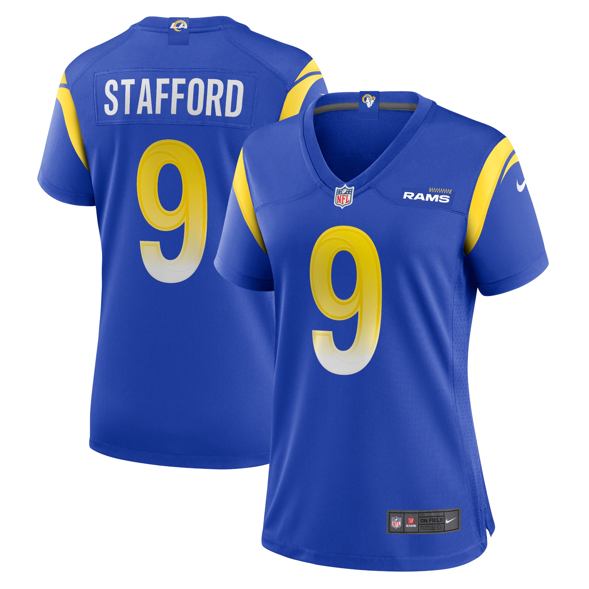 Matthew Stafford Los Angeles Rams Women's Game Jersey