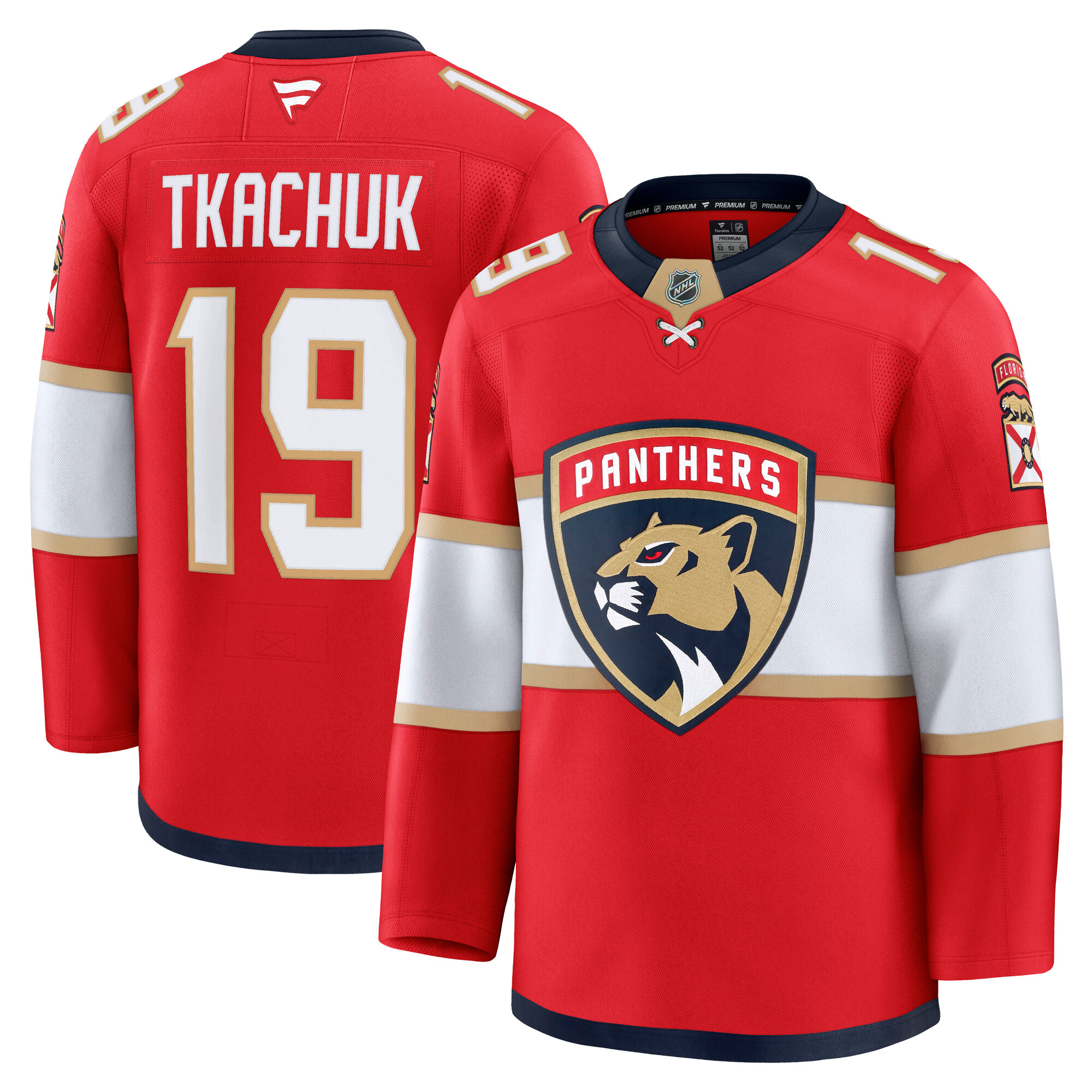Matthew Tkachuk Florida Panthers Fanatics Home Premium Jersey - Red