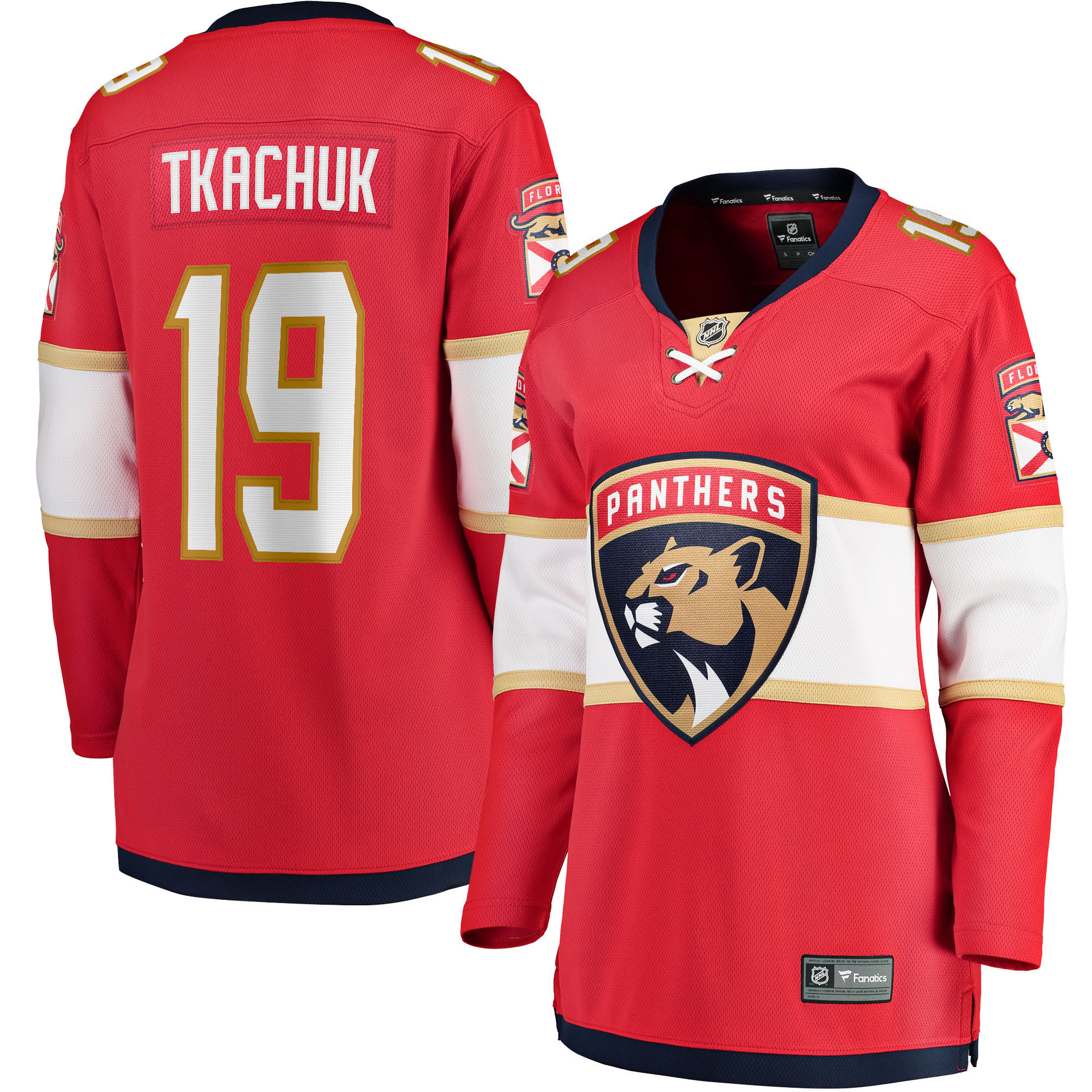 Matthew Tkachuk Florida Panthers Fanatics Women's Home Breakaway Player Jersey - Red