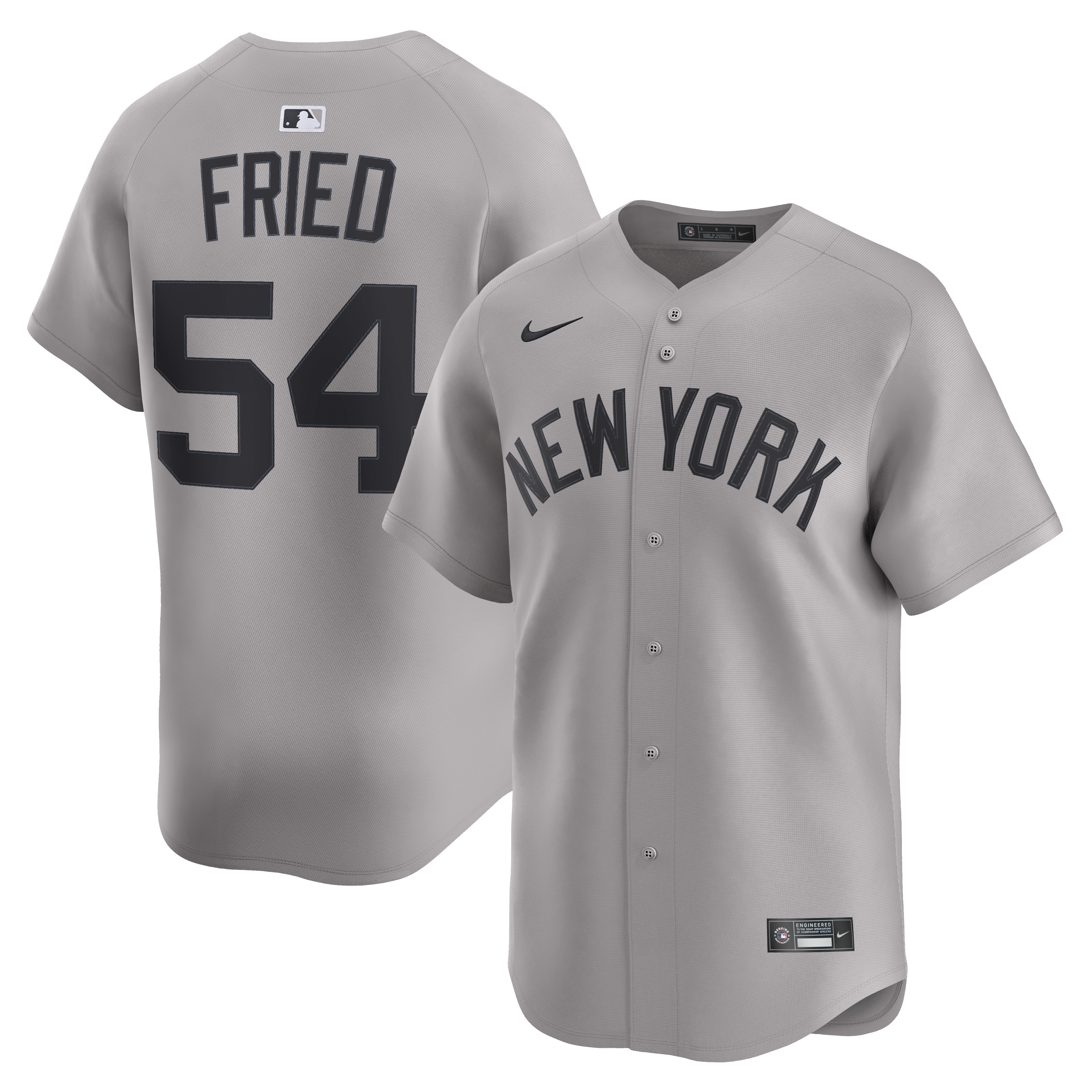 Max Fried New York Yankees Road Limited Player Jersey