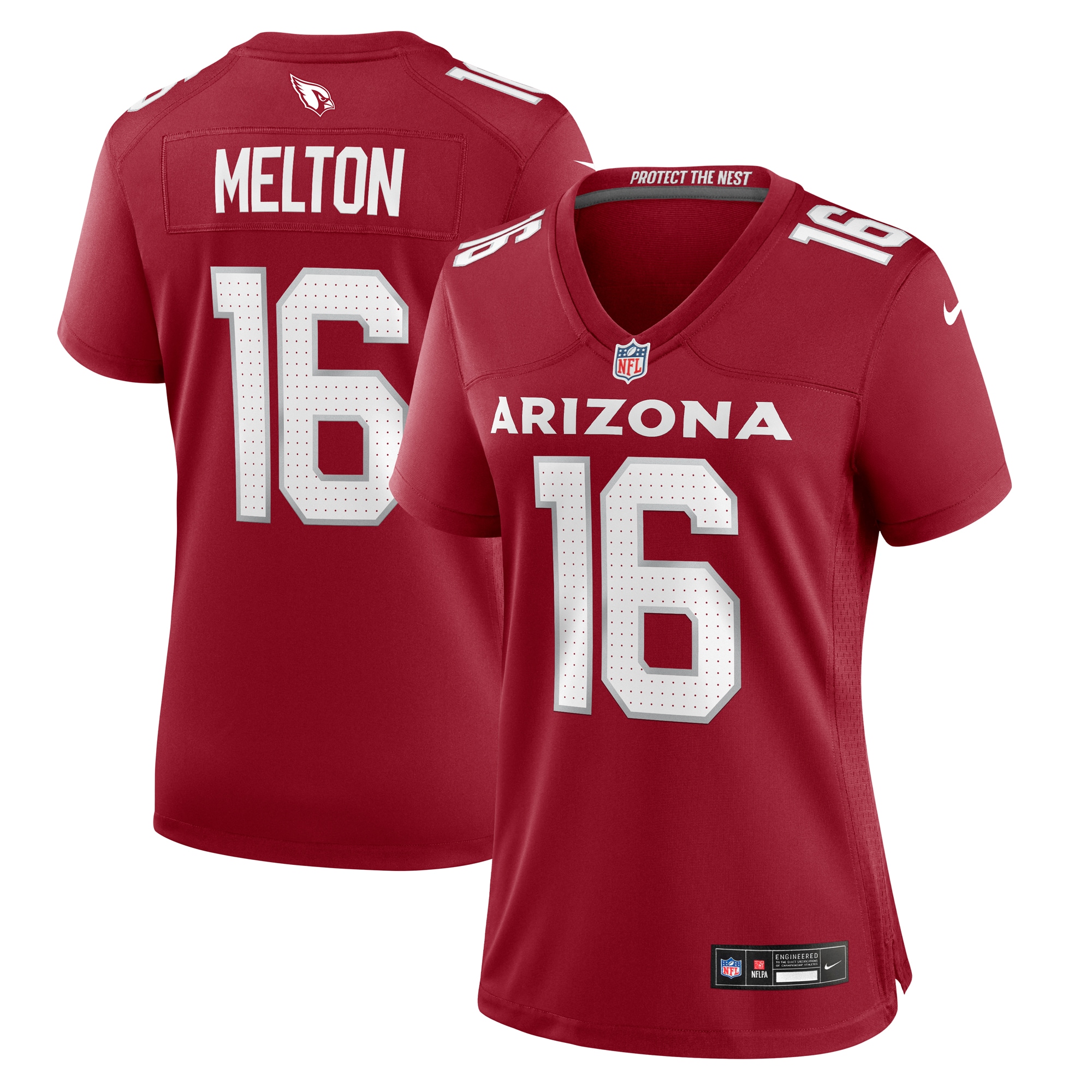 Max Melton Arizona Cardinals Women's Game Jersey - Cardinal