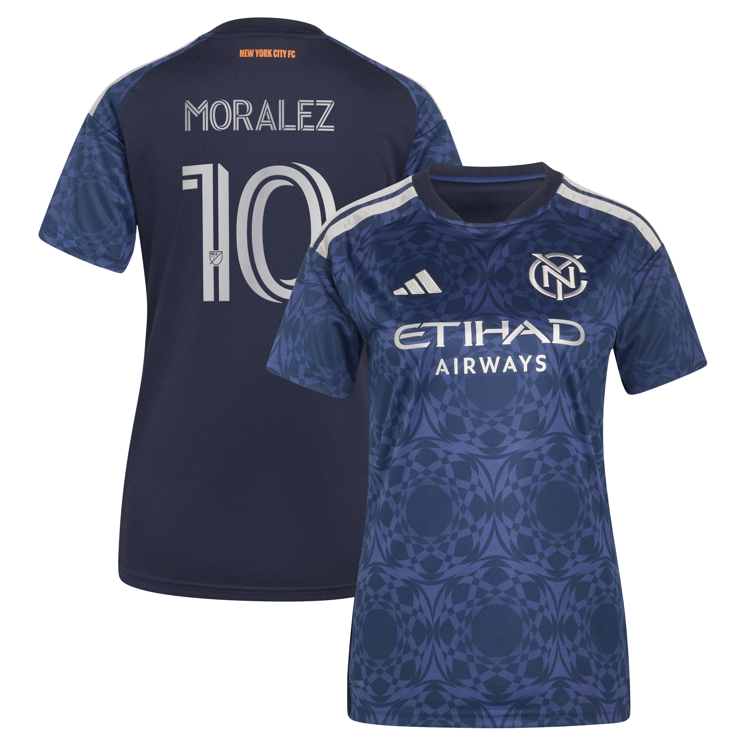 Maximiliano Moralez New York City FC Women's 2026 The All Nations Kit Jersey - Blue