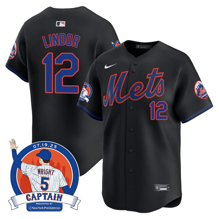 Alternative view of Mets Alonso Black Jersey - Nike - Limited Edition #20