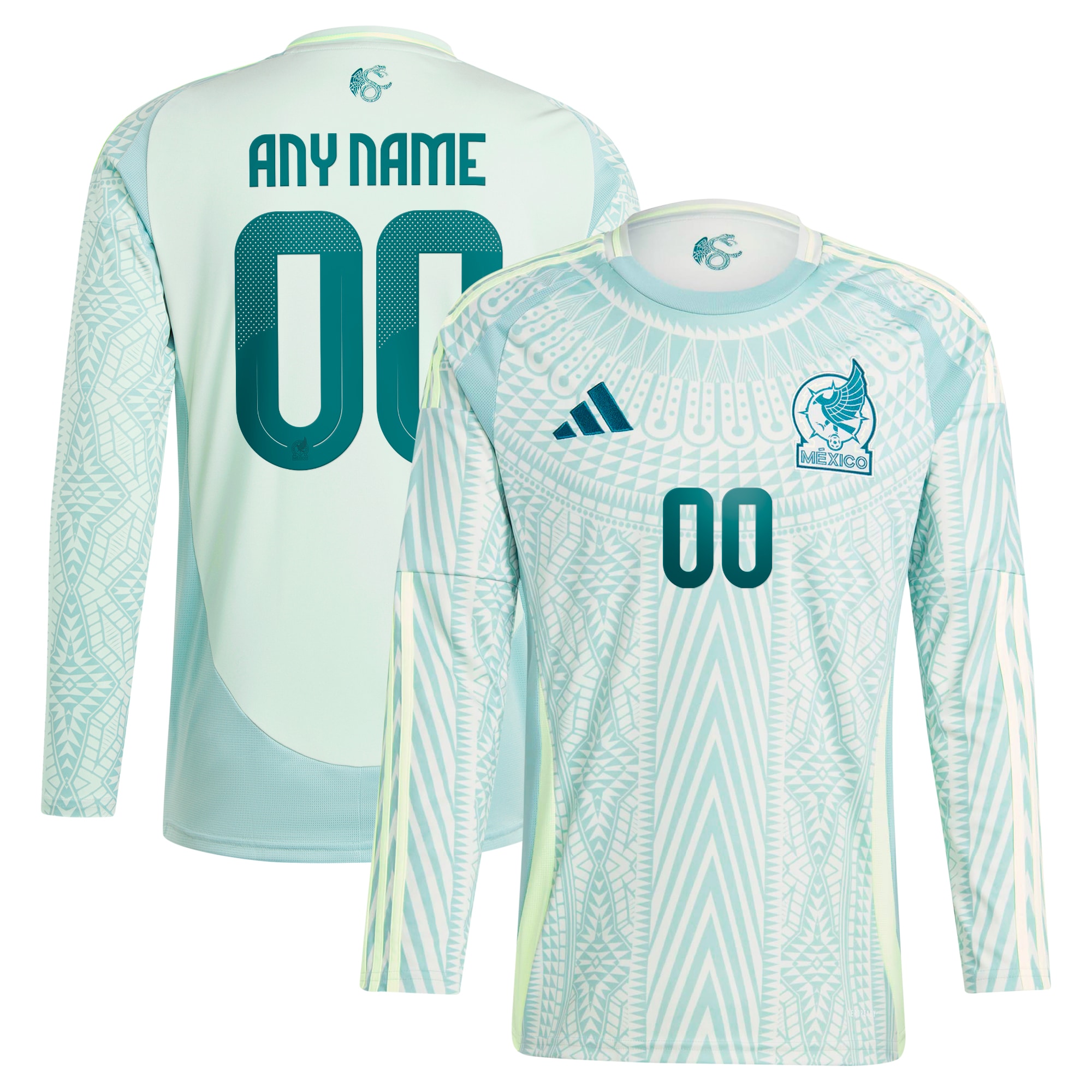 Mexico 2024 Pre-Match Jersey - Adidas - Long Sleeve
