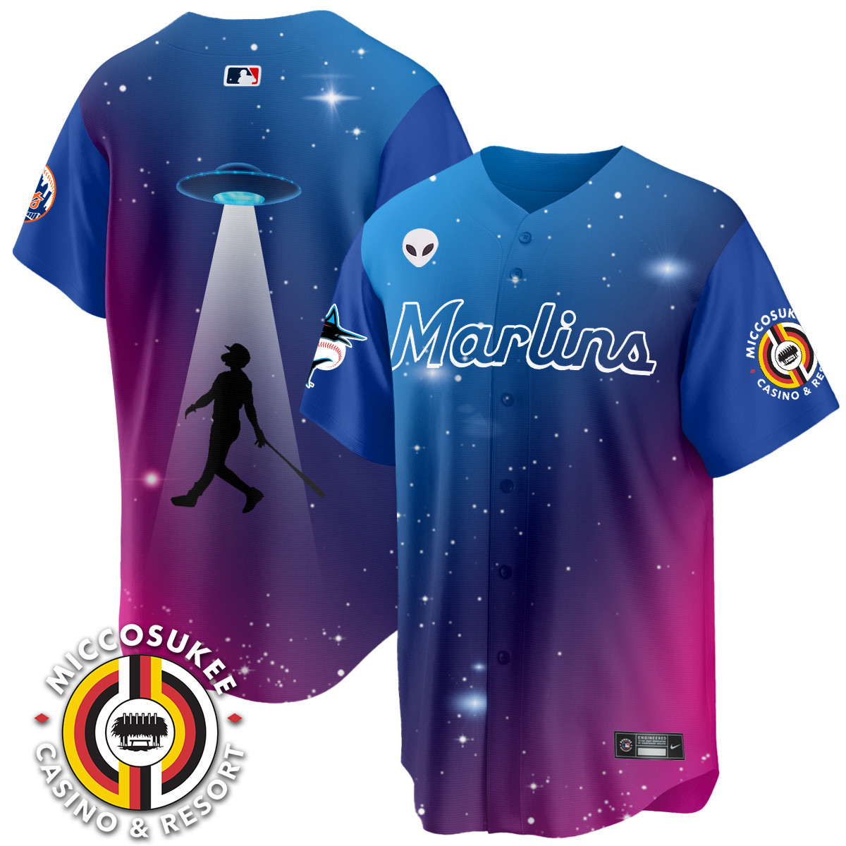 Miami Marlins UFO Jersey - Nike MLB Limited Edition