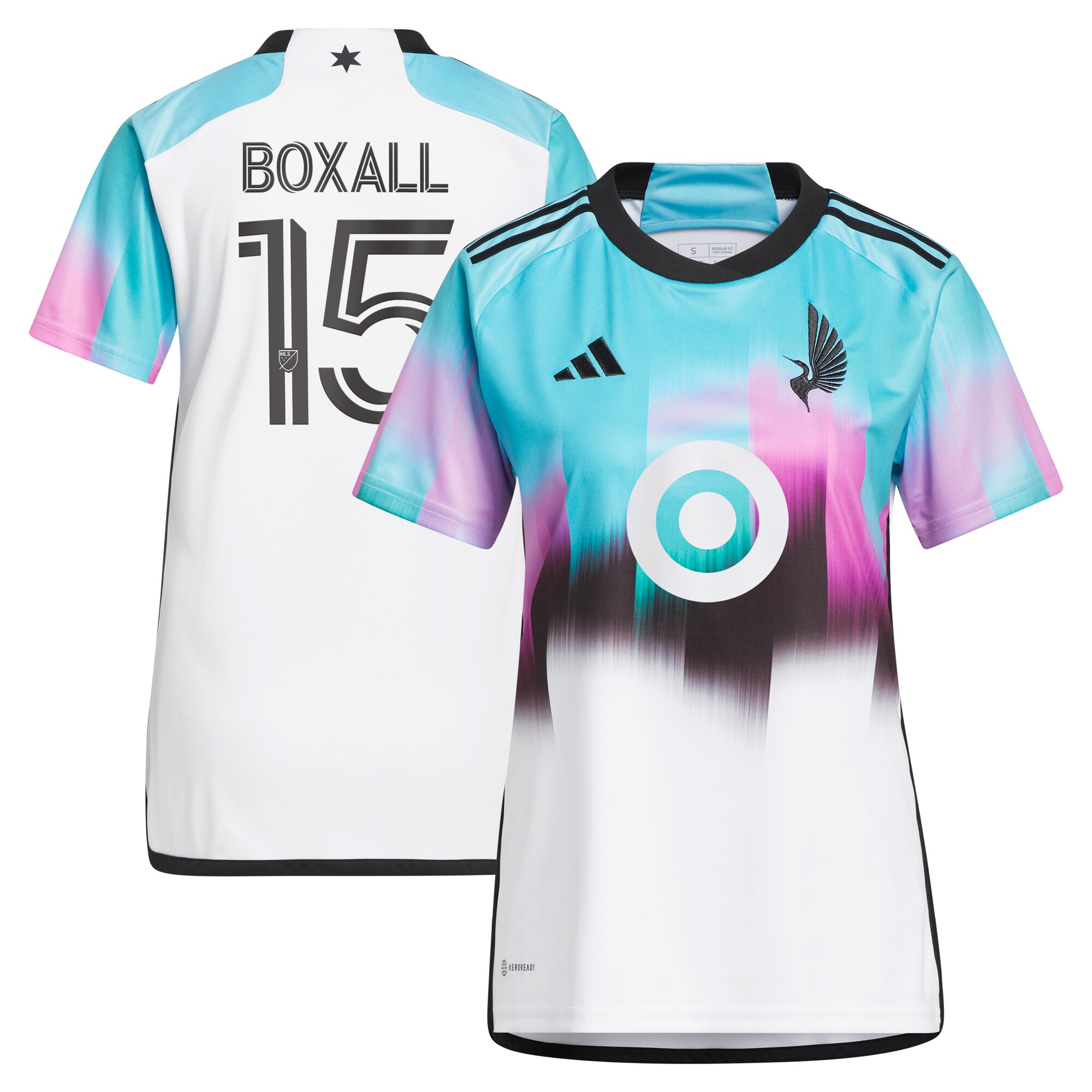 Michael Boxall Minnesota United FC Women's 2023 The Northern Lights Kit Jersey - White