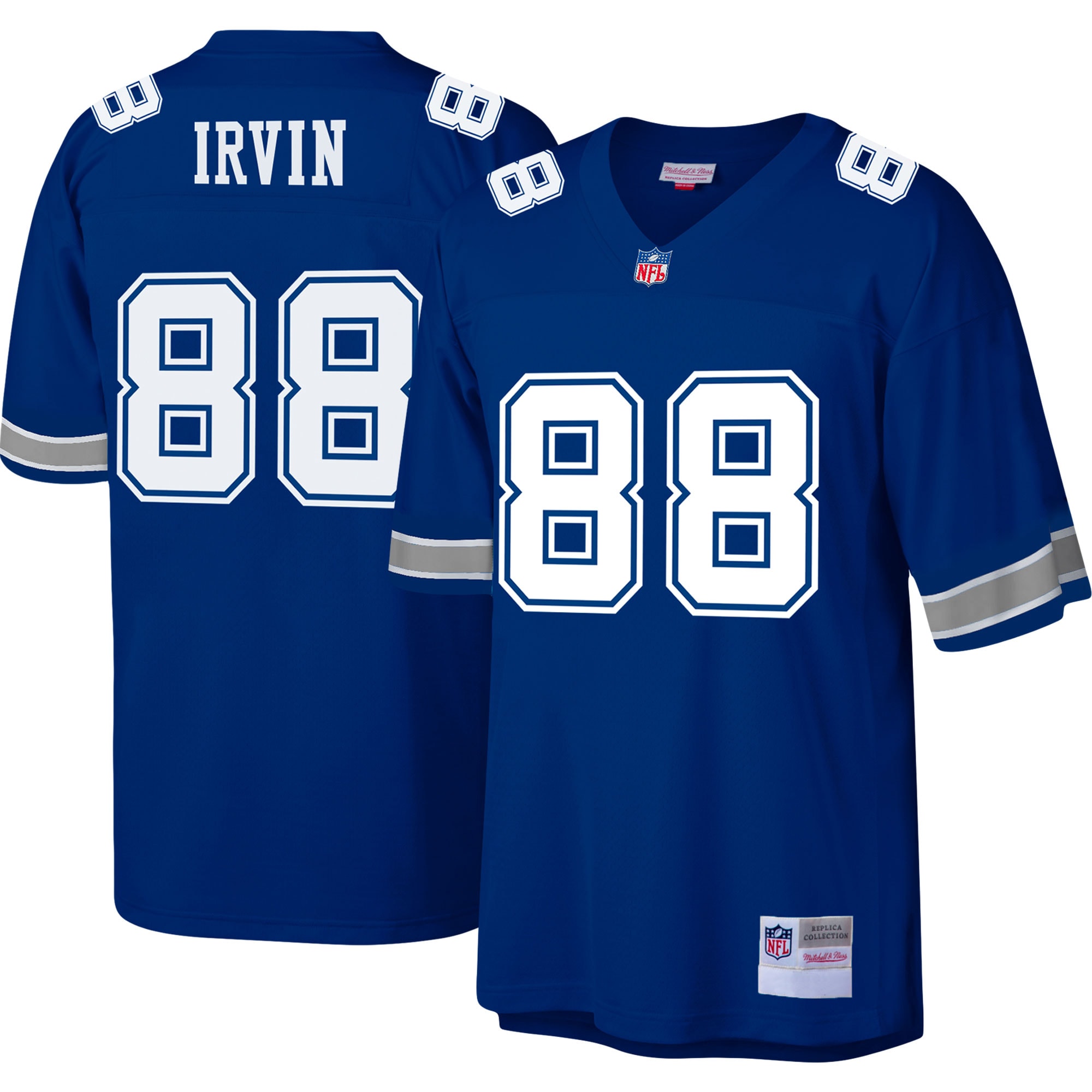 Michael Irvin Dallas Cowboys 1996 Throwback Retired Player Jersey - Royal