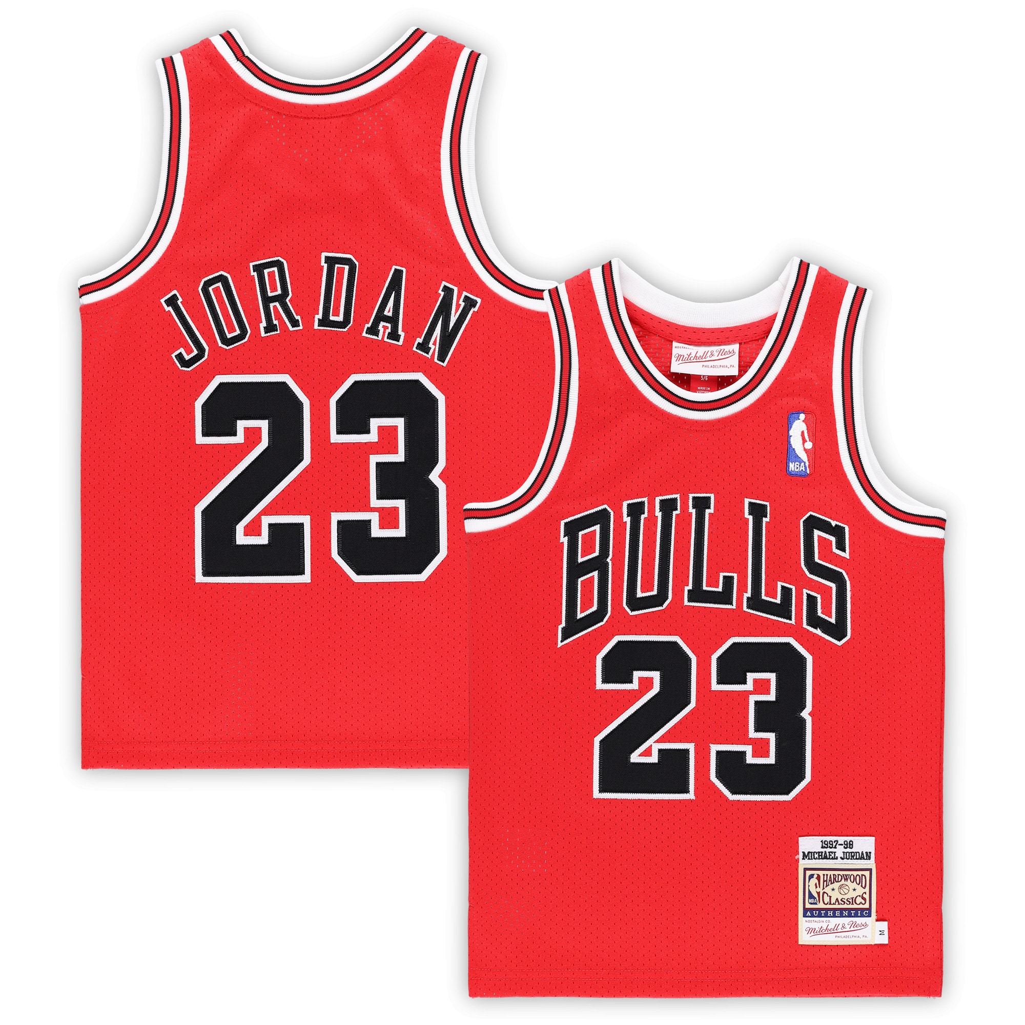Michael Jordan Chicago Bulls Preschool 1997/98 Hardwood Classics Jersey