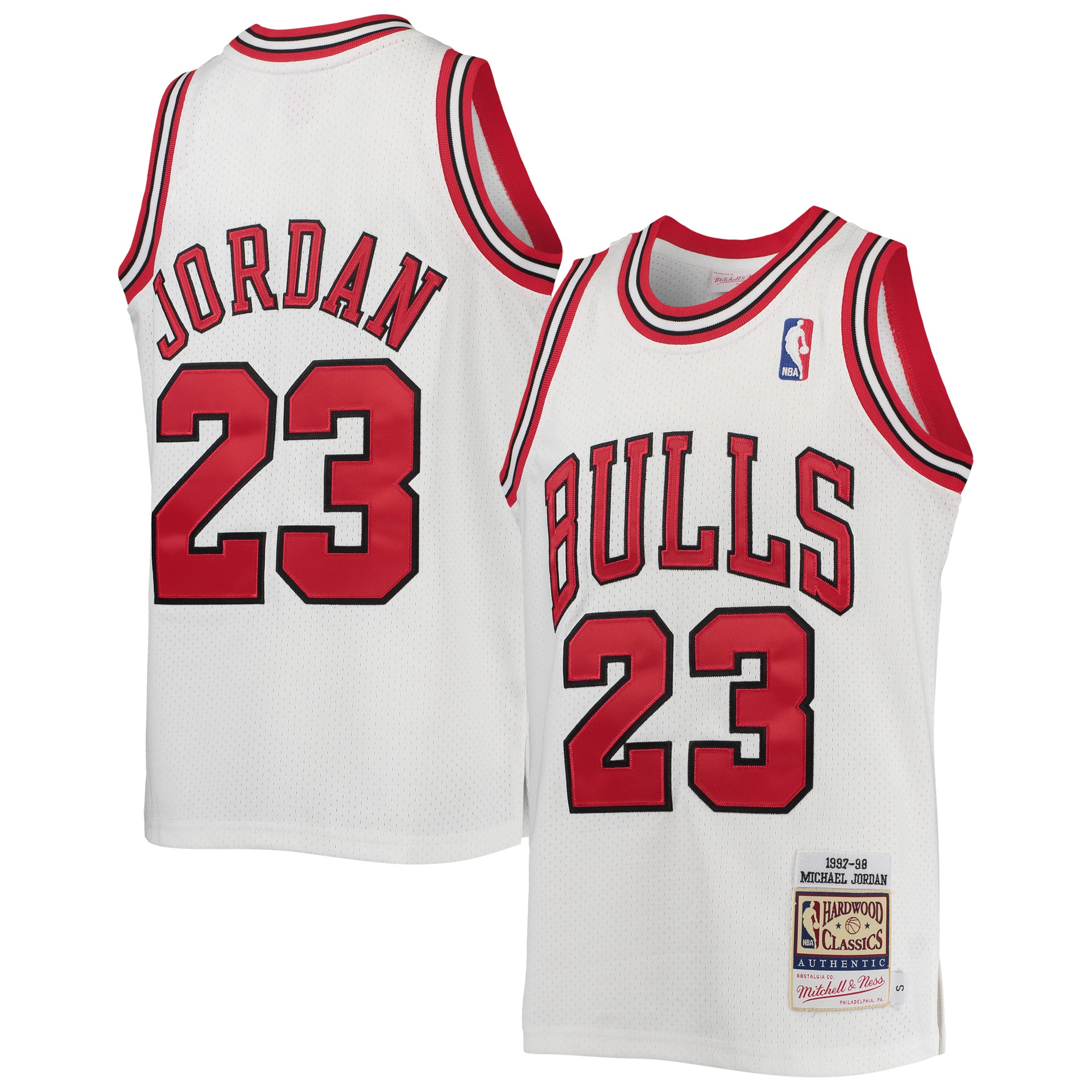 Michael Jordan Chicago Bulls Youth 1997/98 Hardwood Classics Jersey