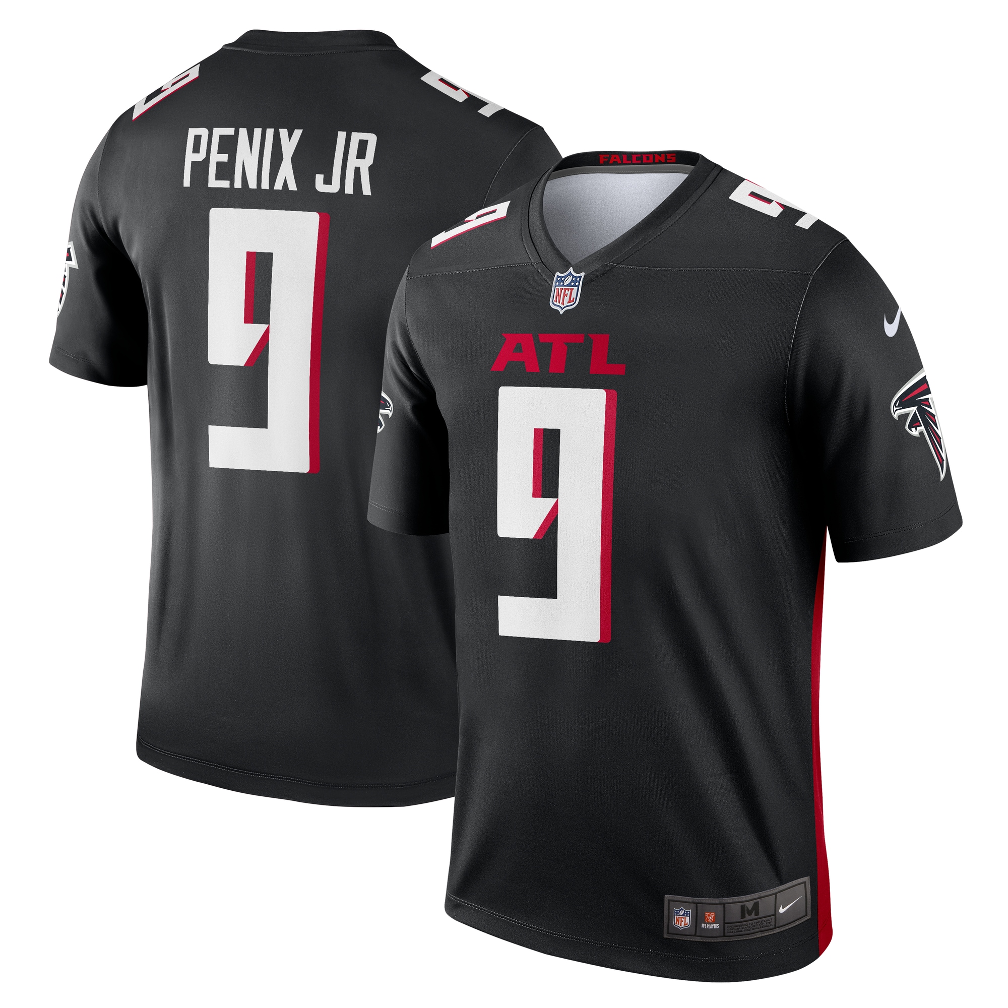 Michael Penix Jr. Atlanta Falcons Legend Player Performance Top - Black