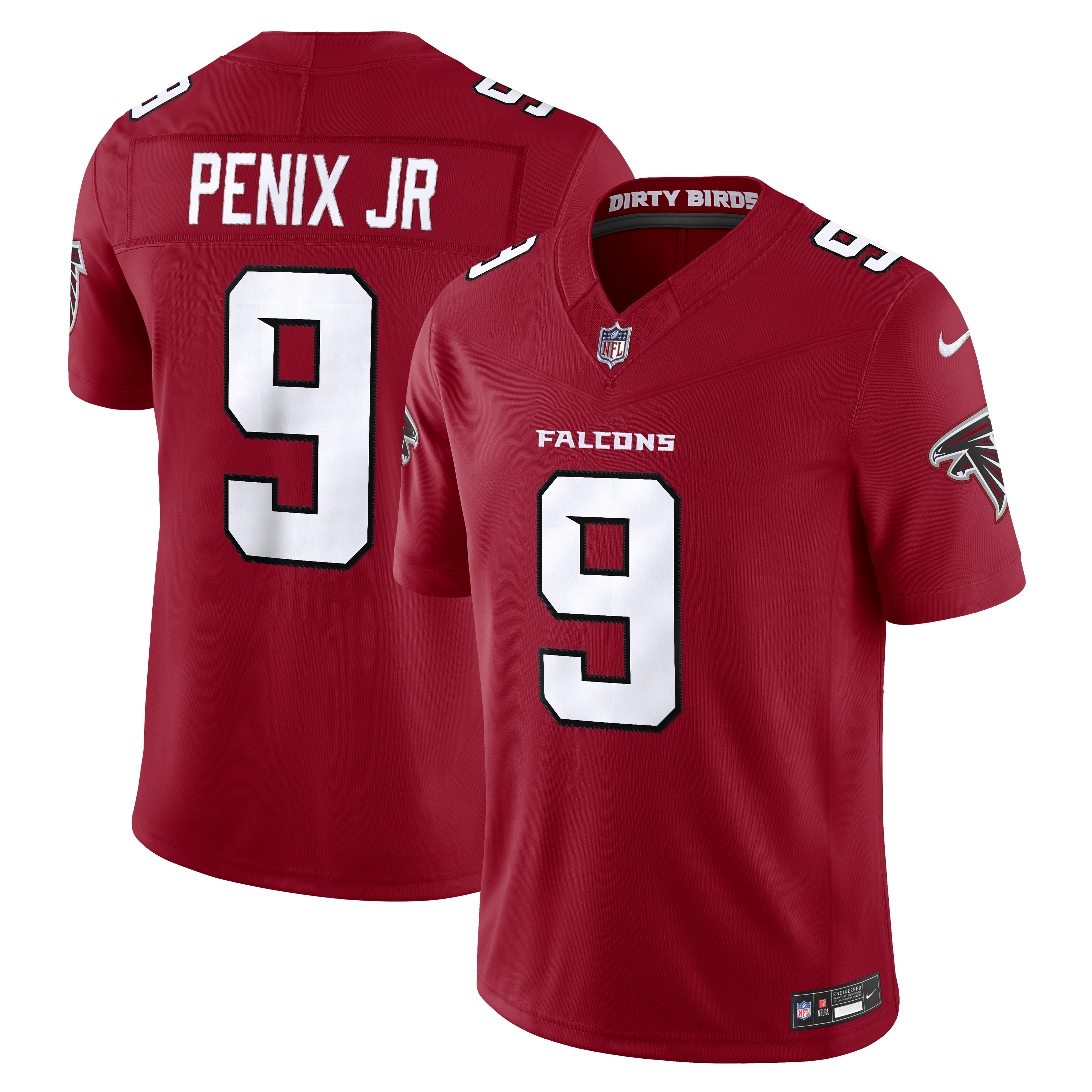Michael Penix Jr. Atlanta Falcons Vapor F.U.S.E. Sewn Down Limited Jersey