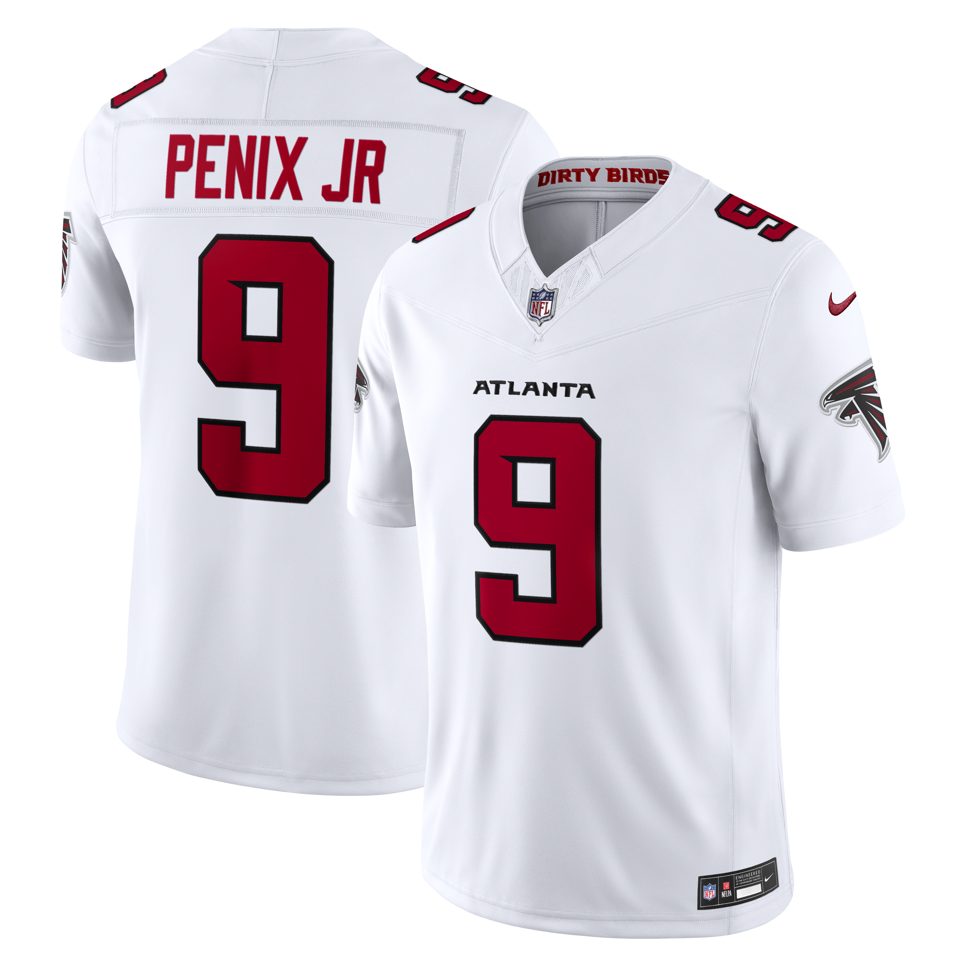 Michael Penix Jr. Atlanta Falcons Vapor F.U.S.E. Sewn Down Limited Jersey